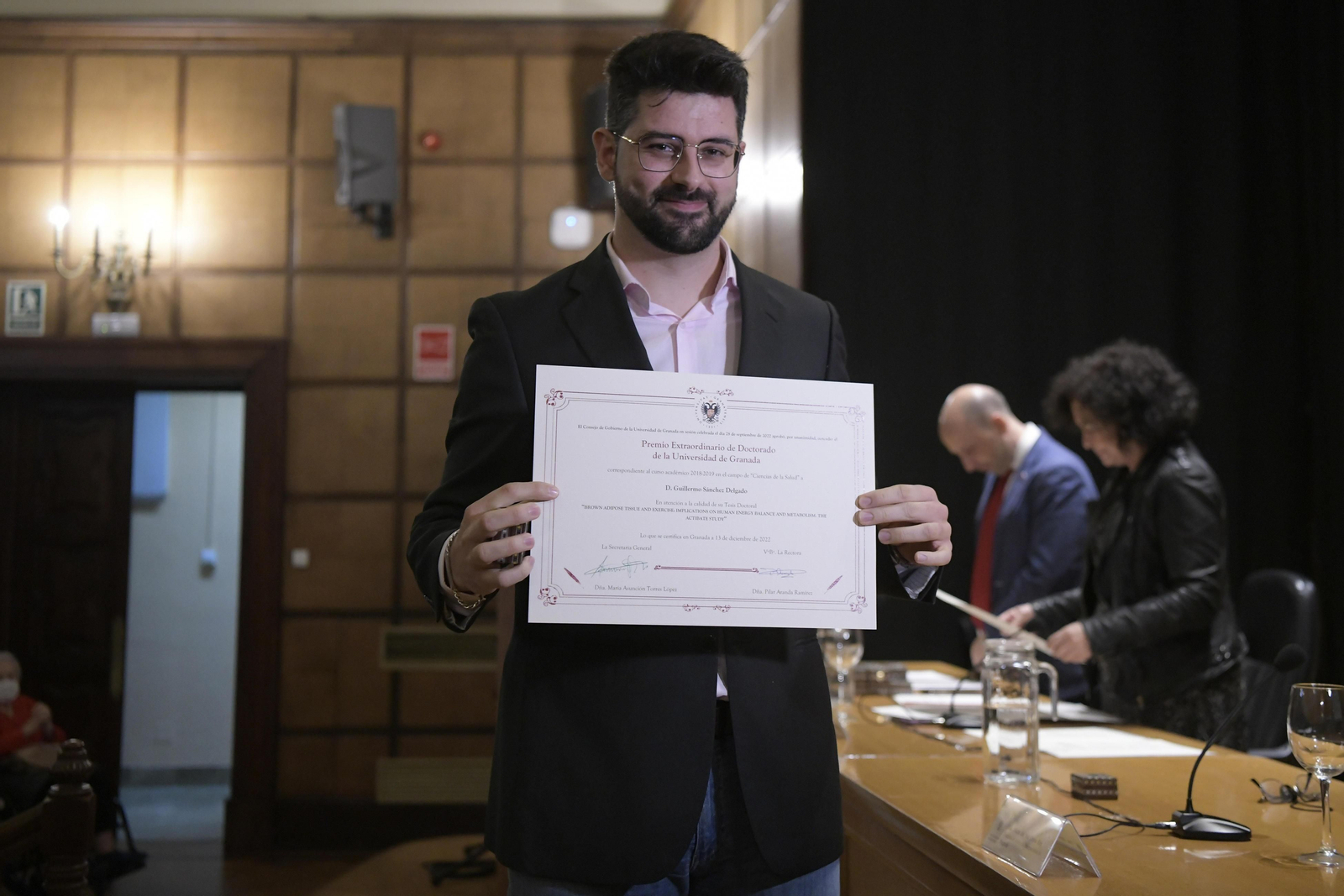 La UGR entrega los Premios Extraordinarios de Doctorado correspondientes al curso 2018/2019