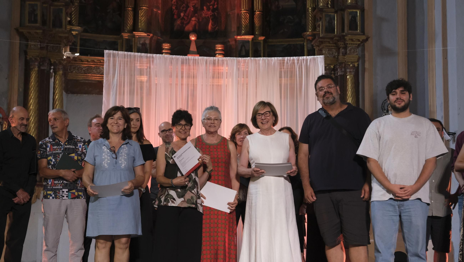 Entrega de diplomas a los alumnos de la Academia Musical del Festival de Vélez Blanco