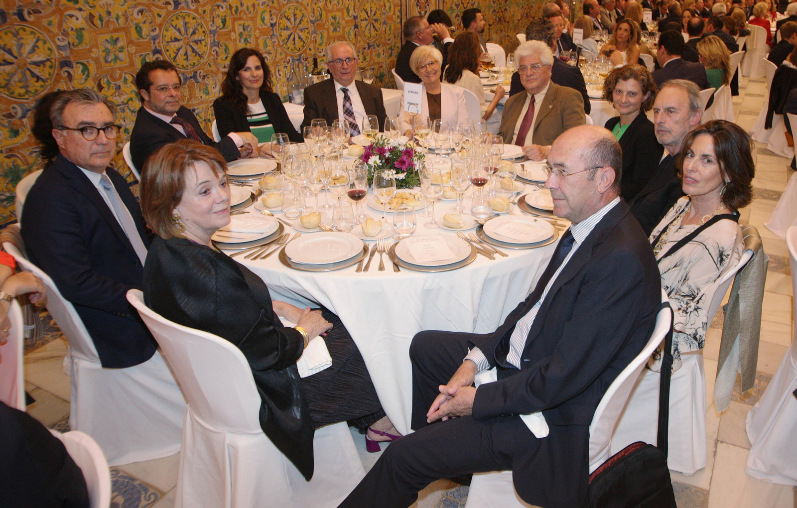 Los asistentes al VII Premio Manuel Clavero