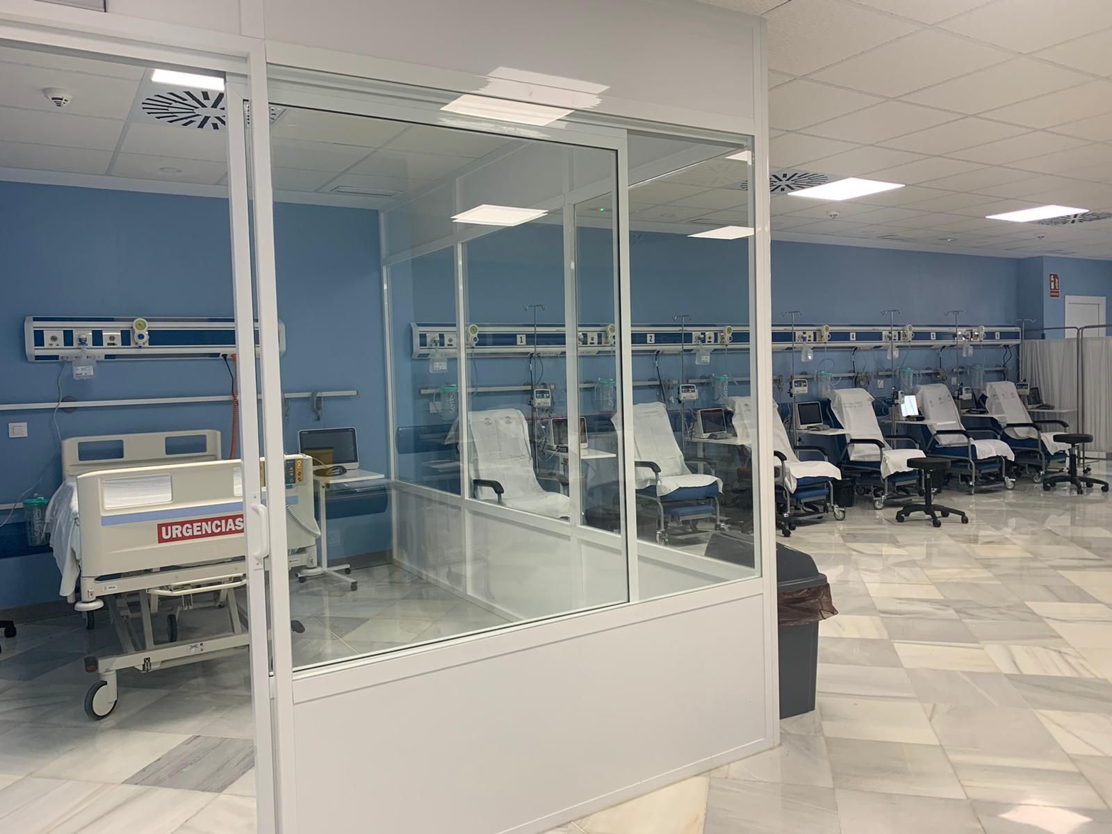 Instalaciones de las Urgencias del Hospital de San Carlos