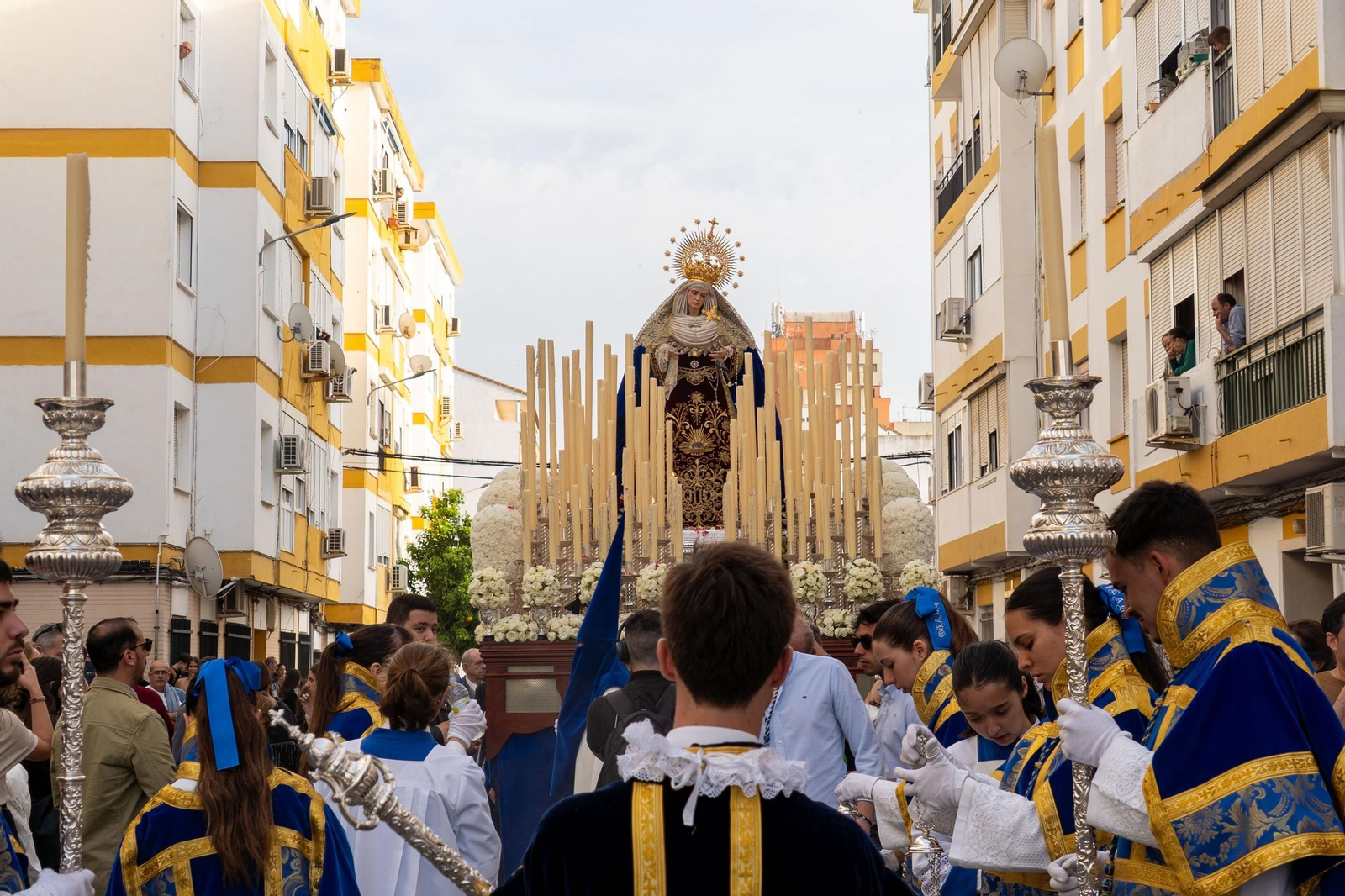 Imágenes de la procesión de la Virgen del Prado