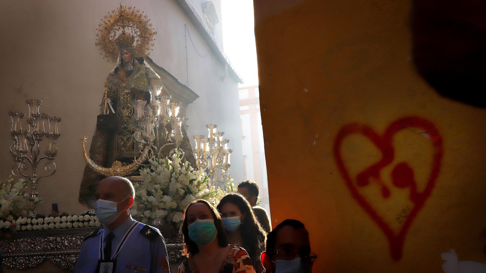Procesión de la Virgen del Carmen en Jerez