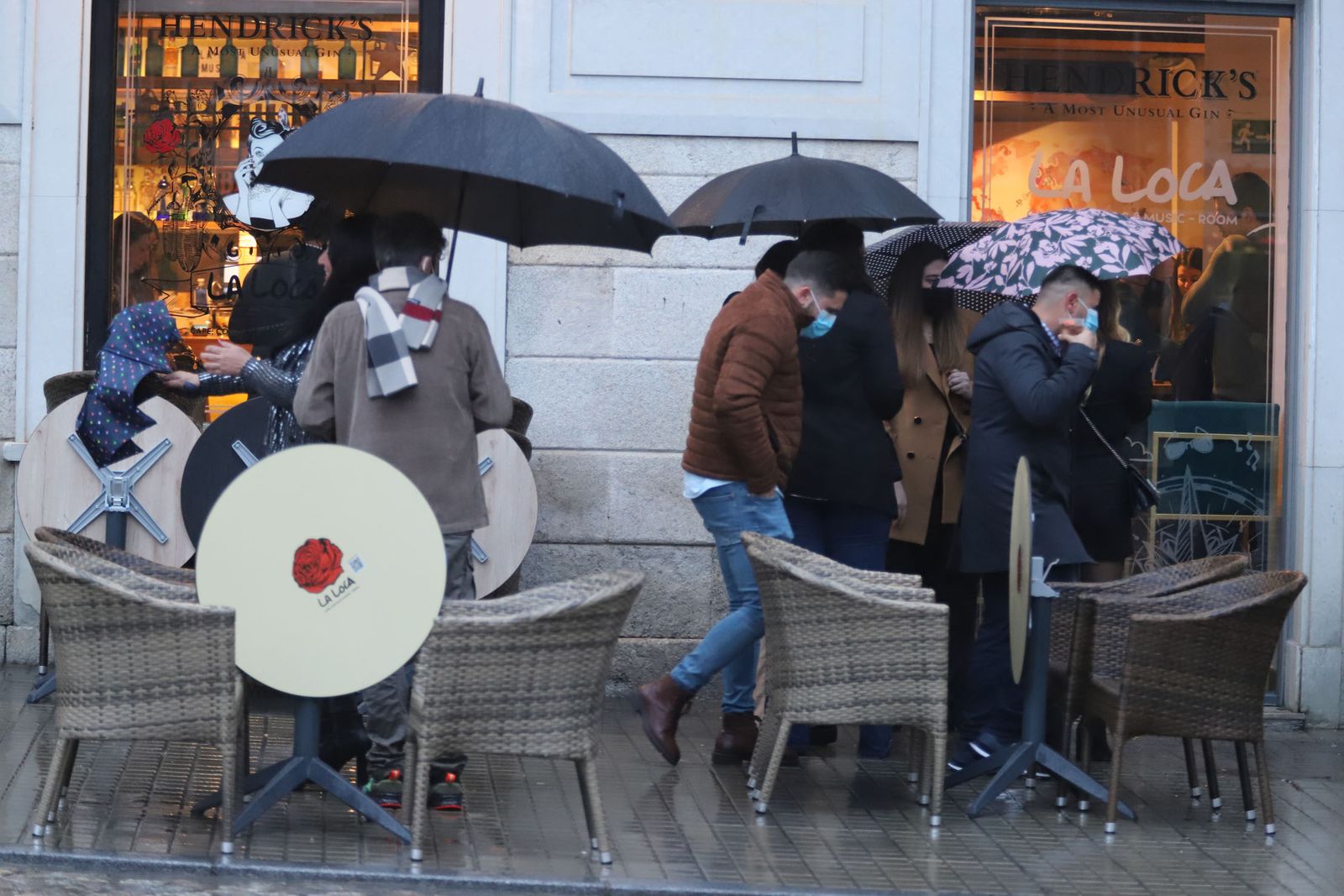 Primer sábado con las nuevas medidas en la hostelería.