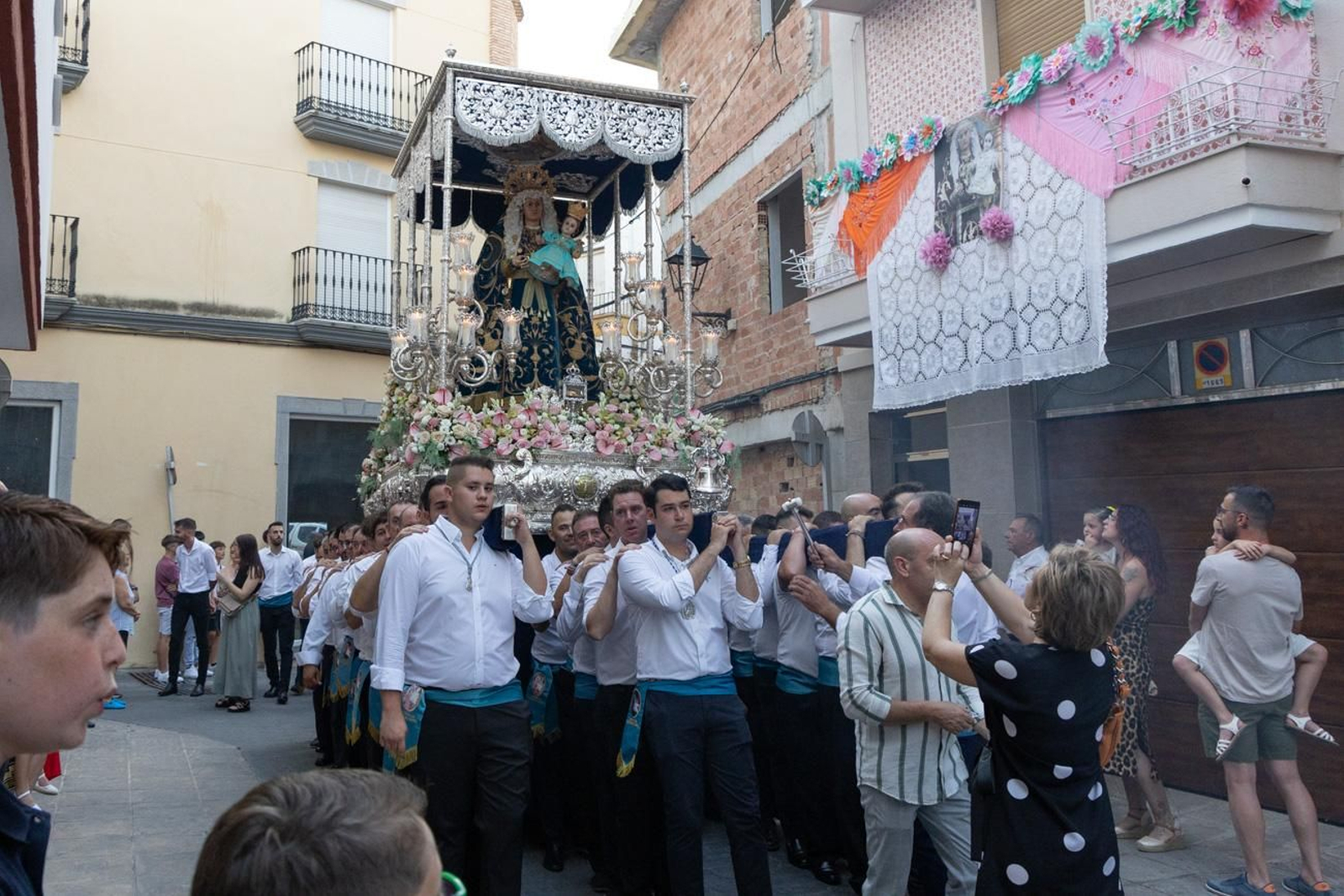 Así disfrutan los torrecampeños de su feria.