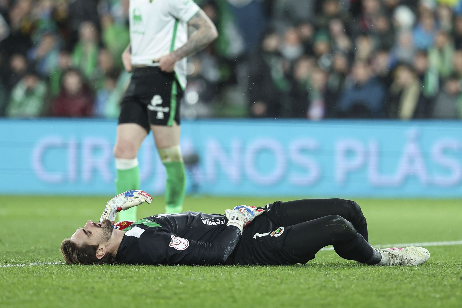 Las fotos del Racing-Barcelona de Copa