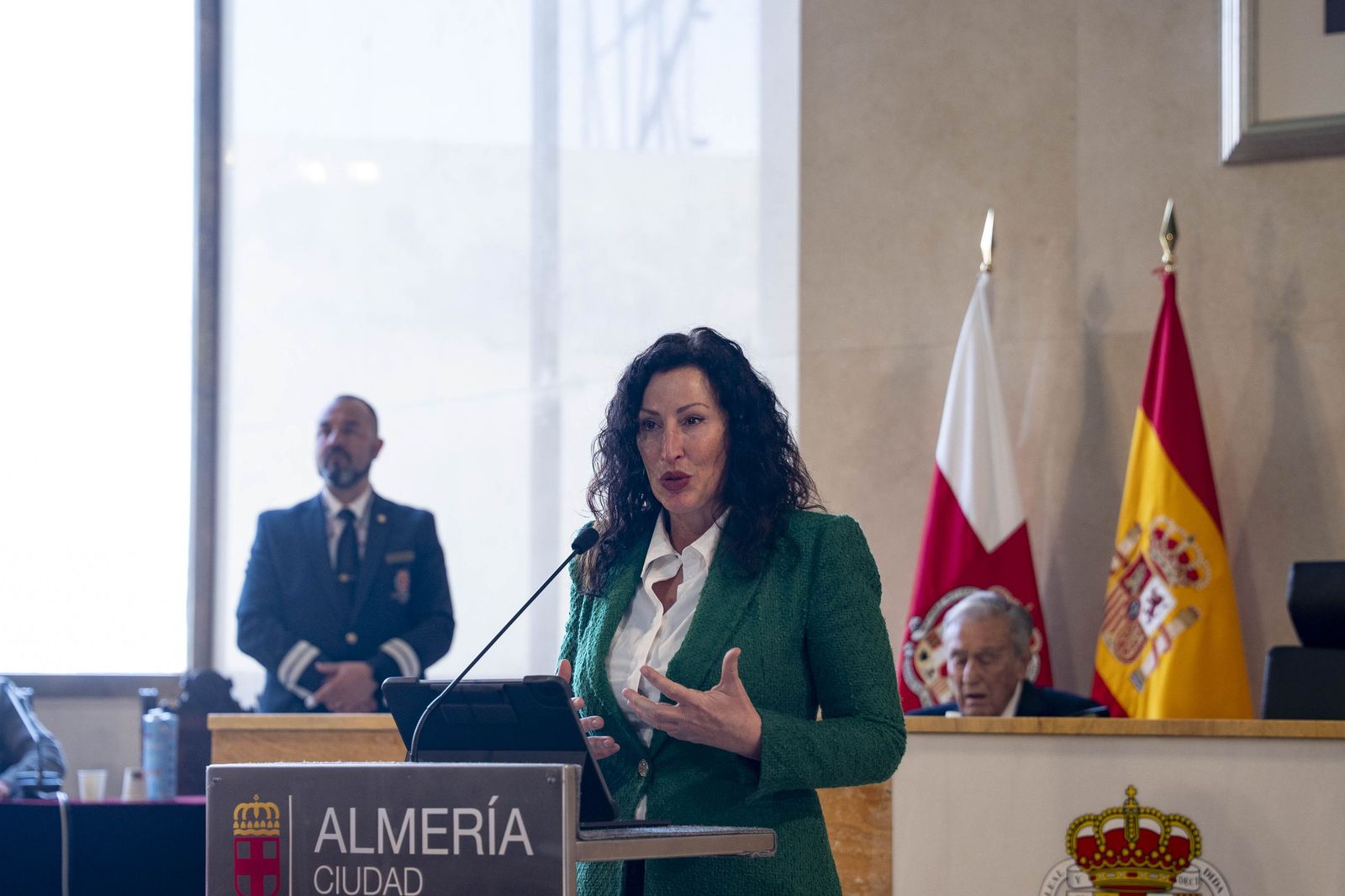 La galería del Escudo de Oro de la Ciudad de Almería a Juan Rigaud