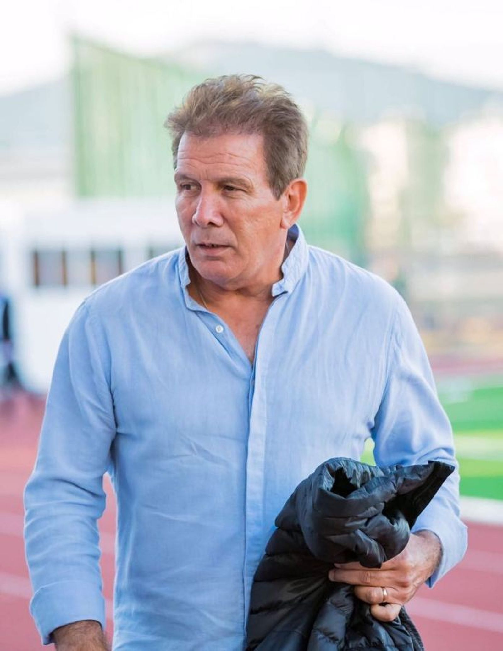 Luis Manuel Blanco, entrenador del Mons Calpe de Gibraltar