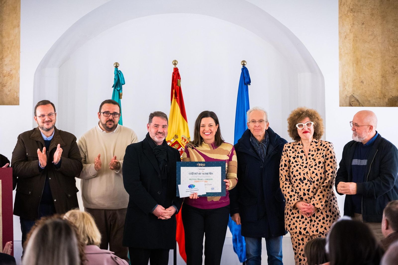 Las imágenes del acto de entrega de premios del Certamen de Nacimientos en San Fernando