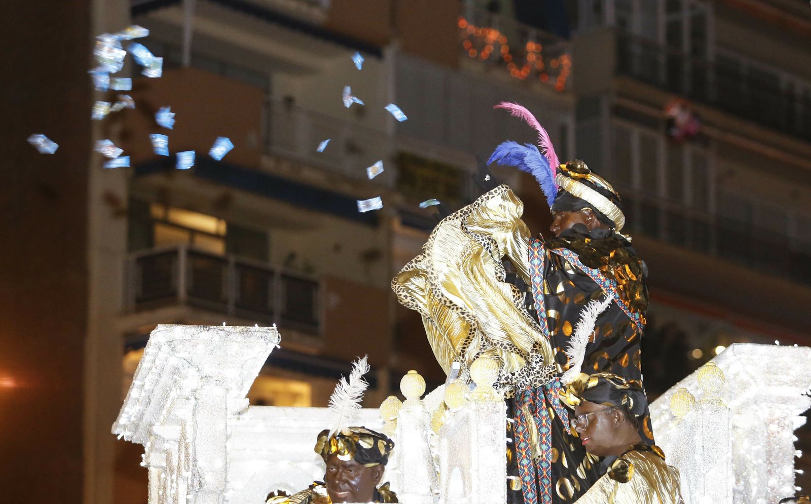 Fotos de la Cabalgata de Reyes Magos en Málaga 2020