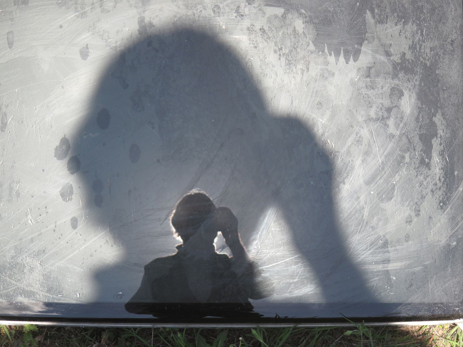 Fotografía de la serie ‘Mi sombra y yo’ realizada entre 2012 y 2014.