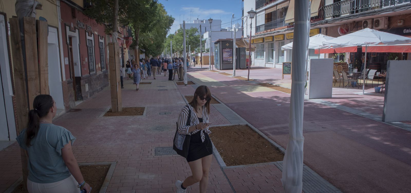 Las imágenes de la nueva Avenida de la Cruz Roja