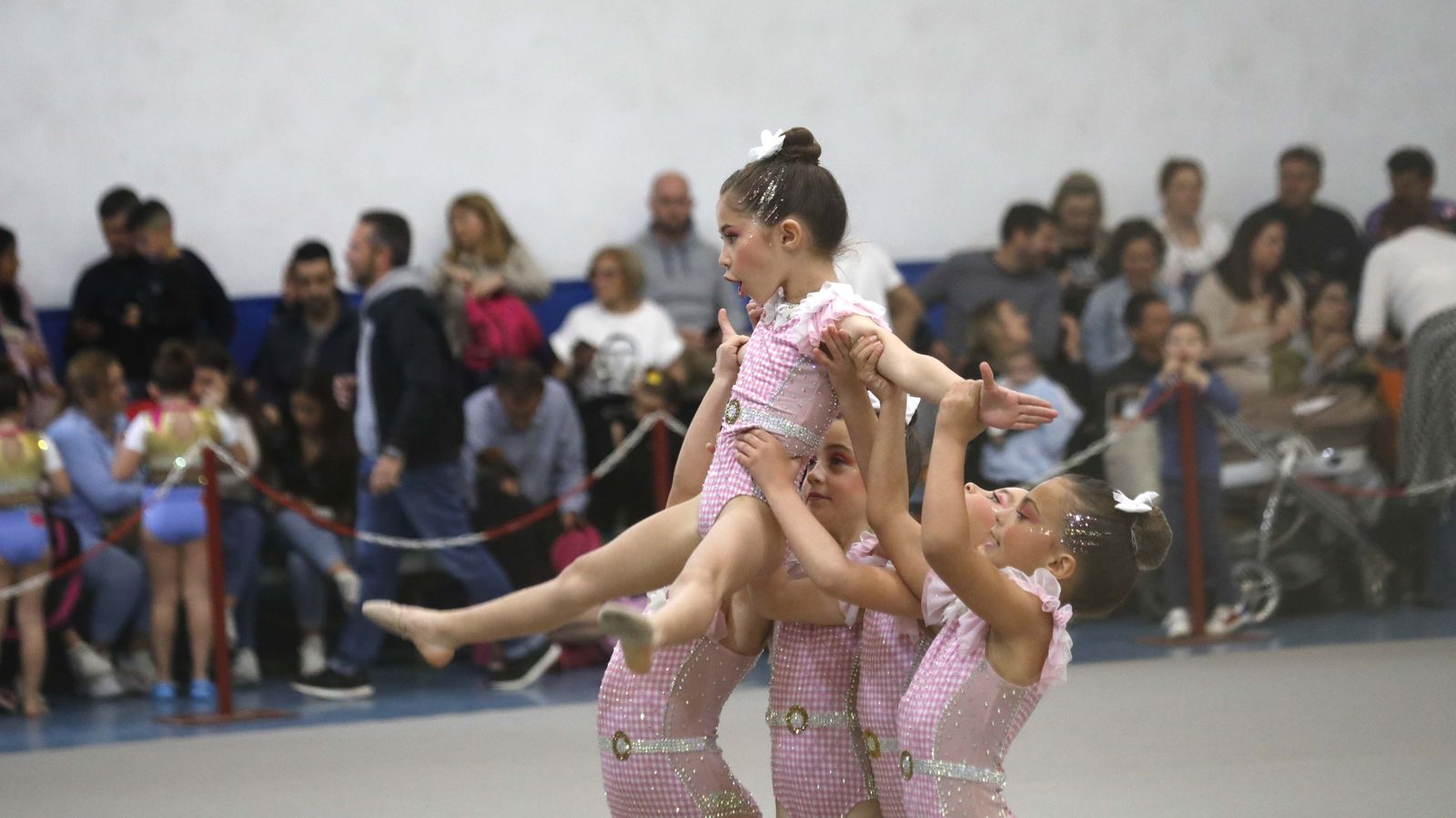 Torneo de gimnasia ritmica en el Tesorillo