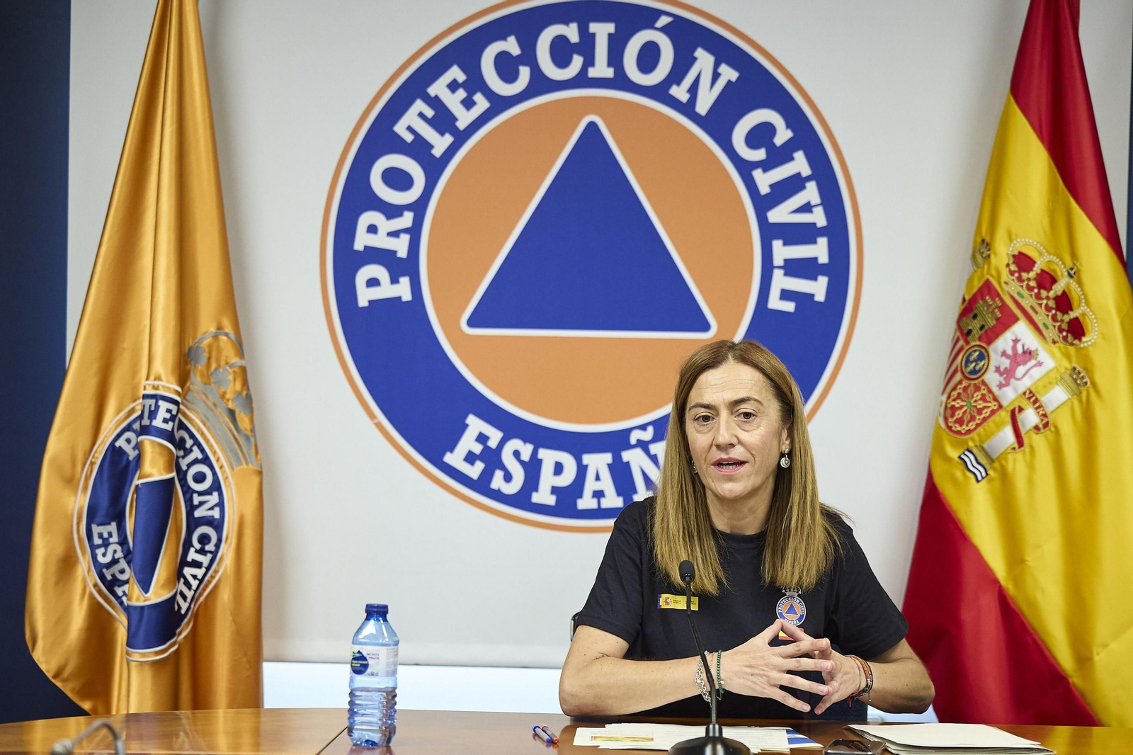 La directora de Protección Civil, Virginia Barcones.