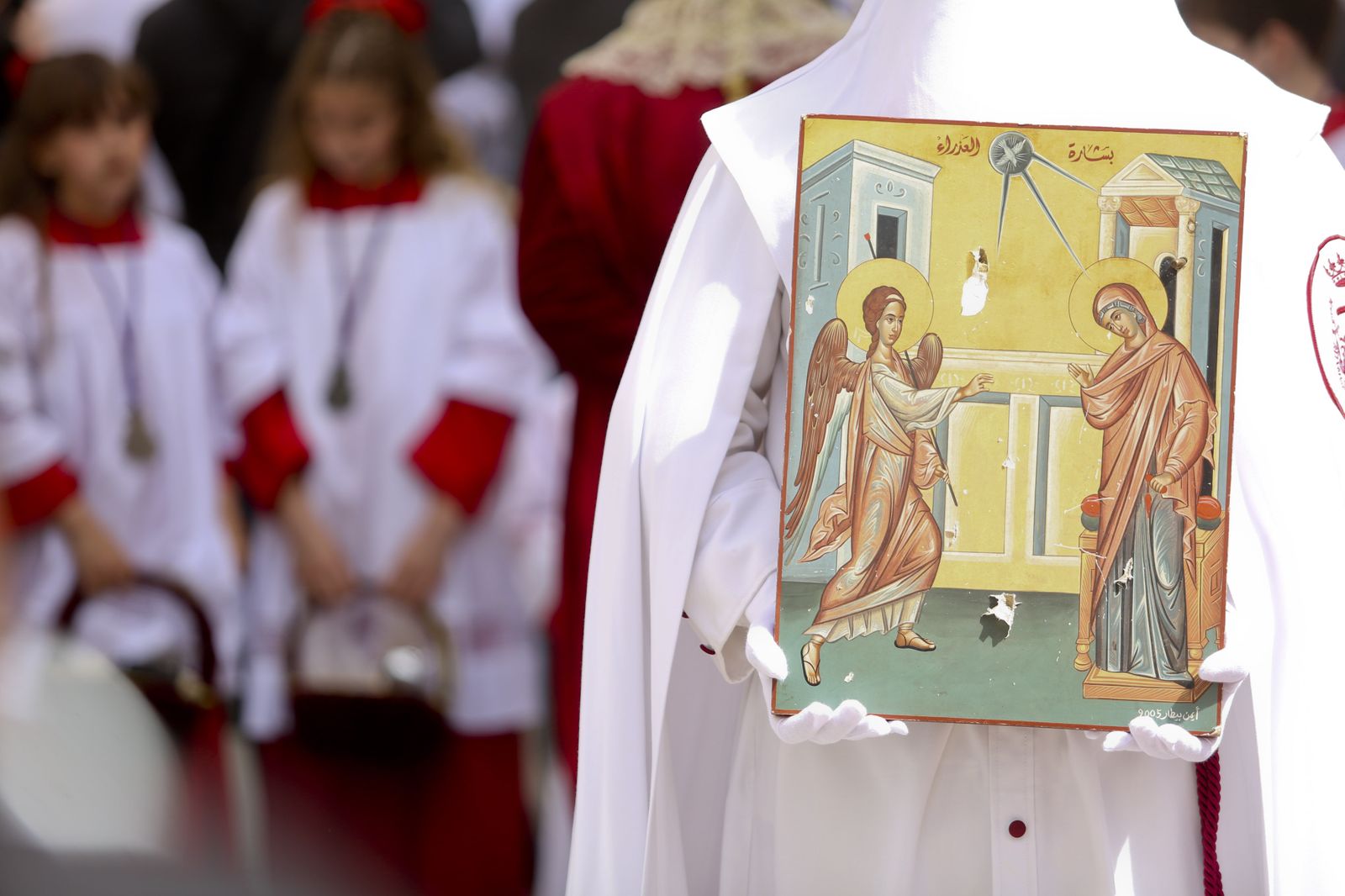 La procesión de Salutación este Domingo de Ramos, en fotos