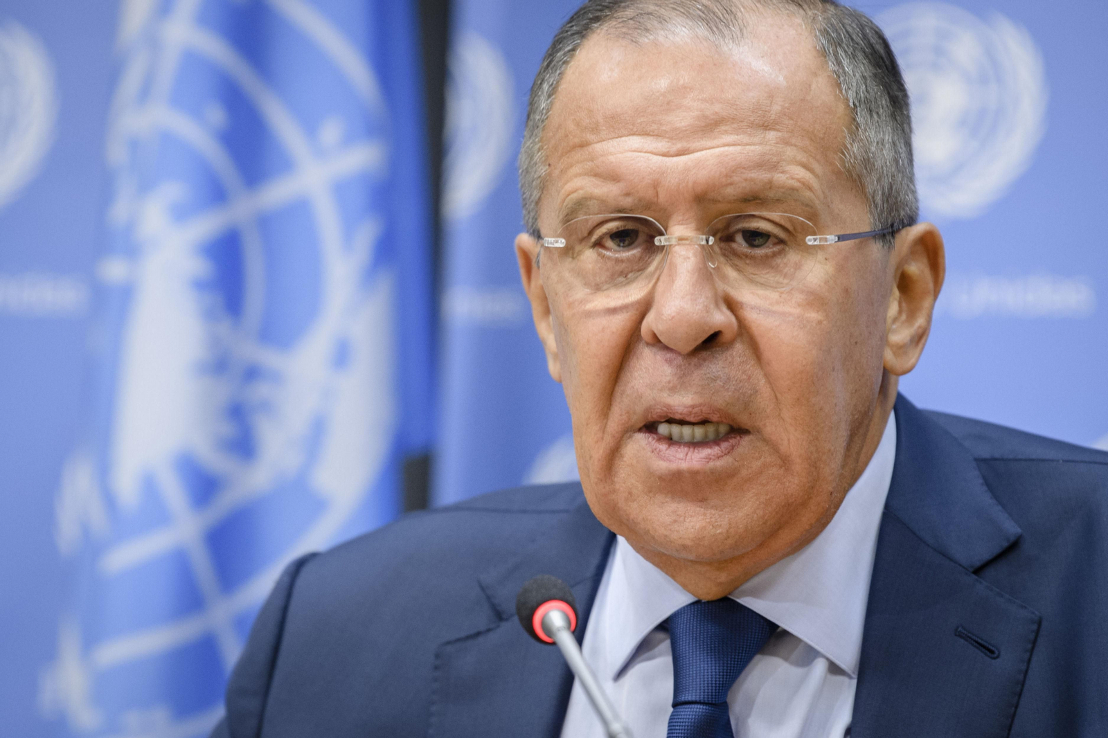 Serguéi Lavrov, ministro de Exteriores ruso