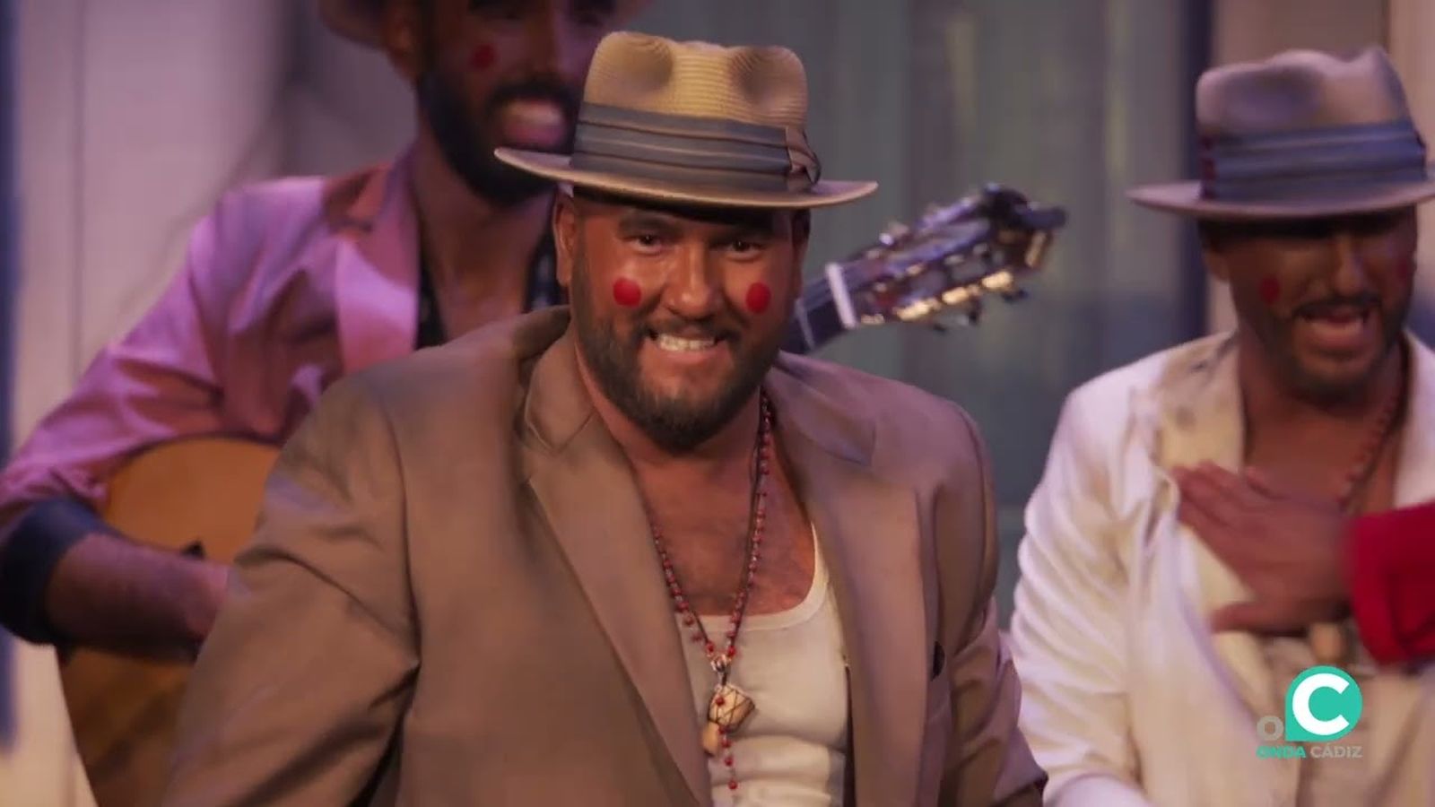 La chirigota 'Los compay' en cuartos de final del COAC 2026