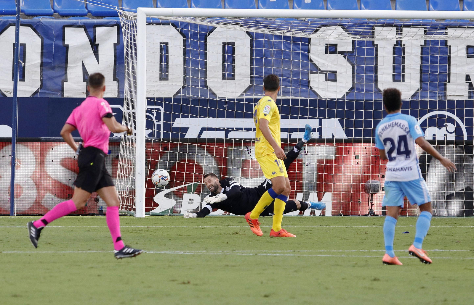 Las foto del Málaga CF-Alcorcón