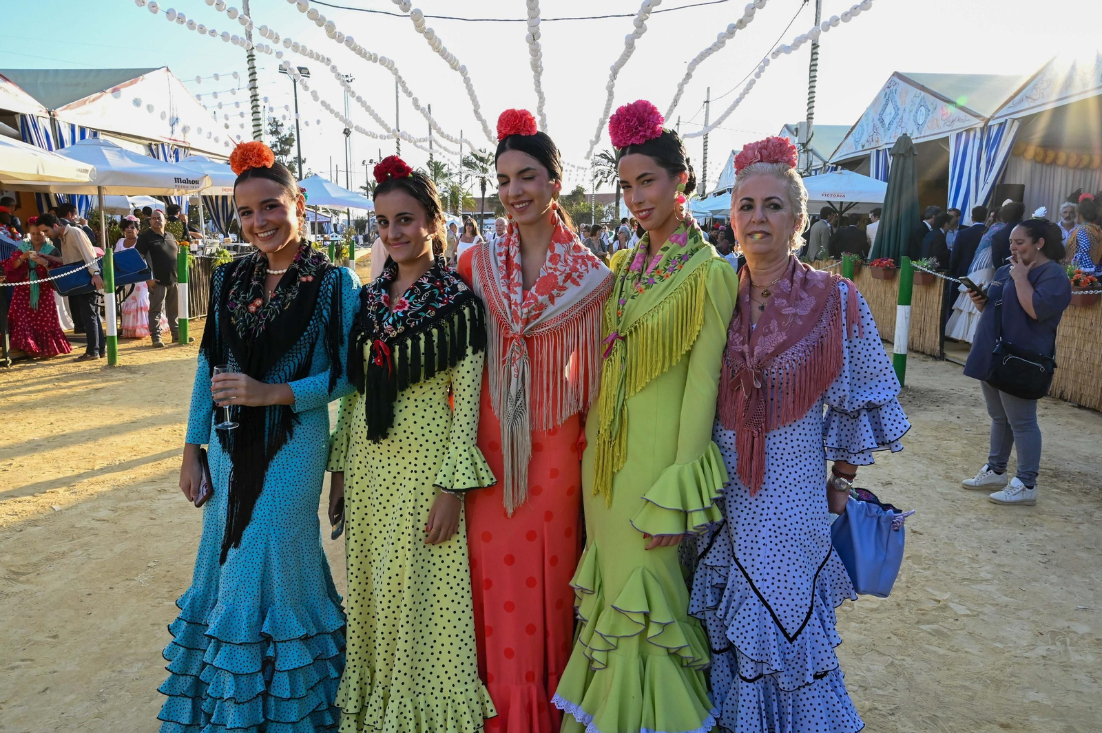 Imágenes del ambiente en la tarde de la Feria Del Caballo 2025 el día viernes 10 de octubre 