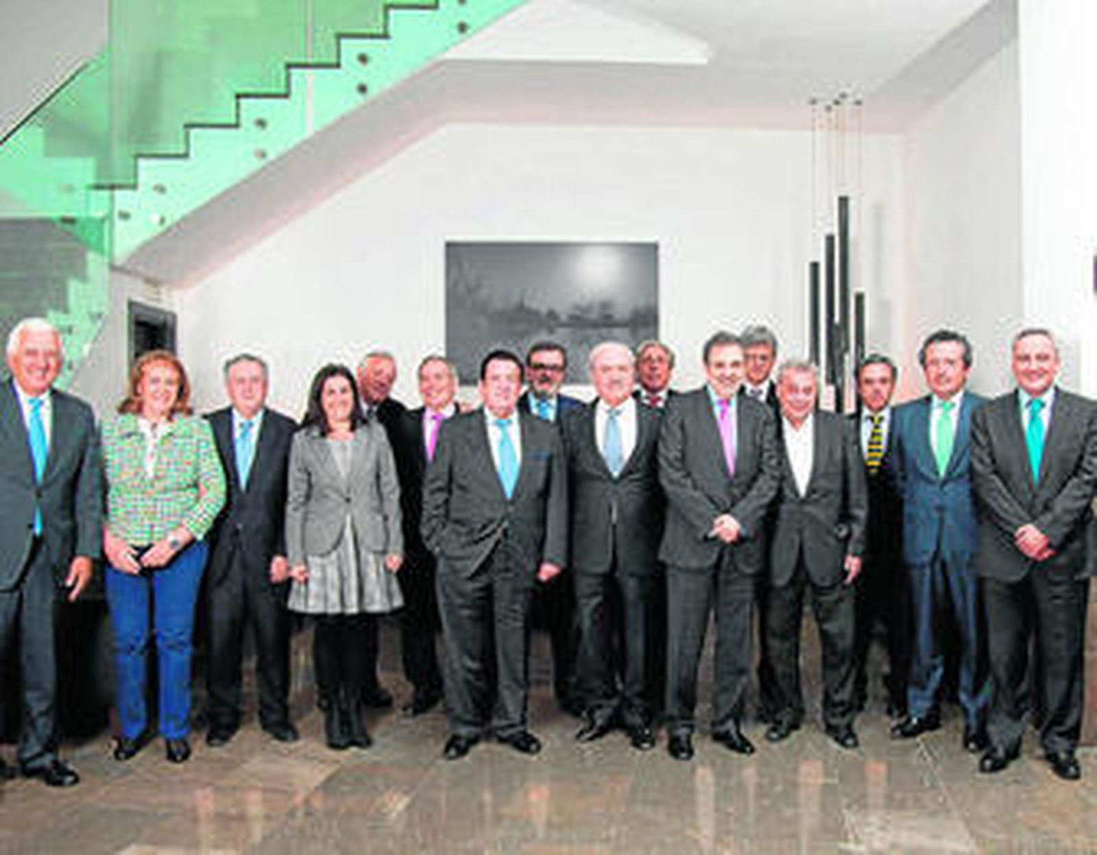 El Consejo de Andalucía de Telefónica, ayer en Málaga.