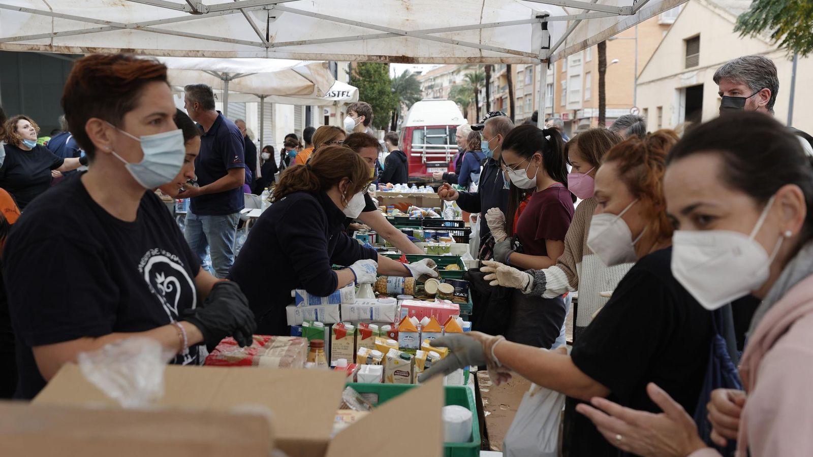 Situación en Paiporta en este lunes 4 de noviembre