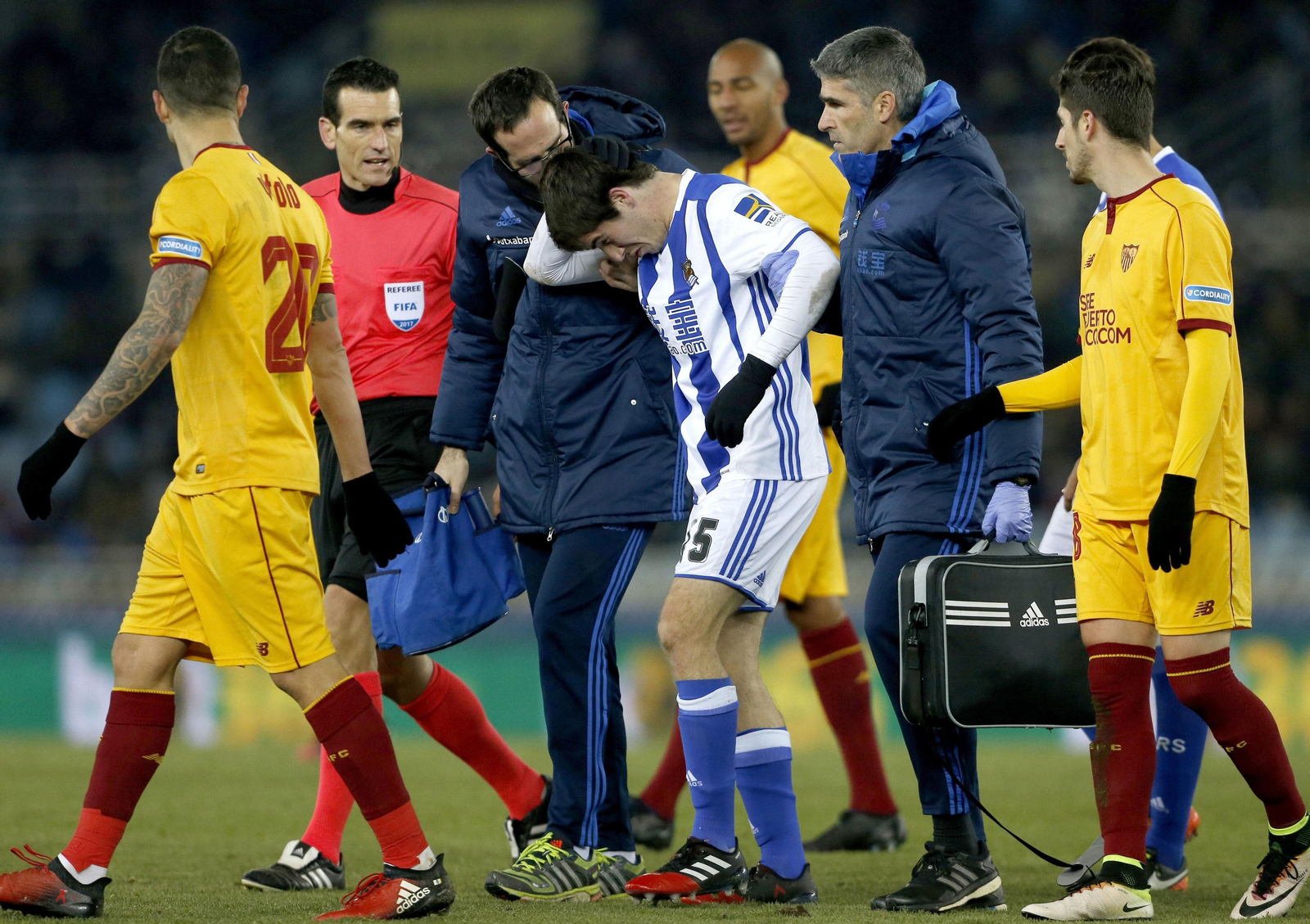 Real Sociedad-Sevilla, en imágenes