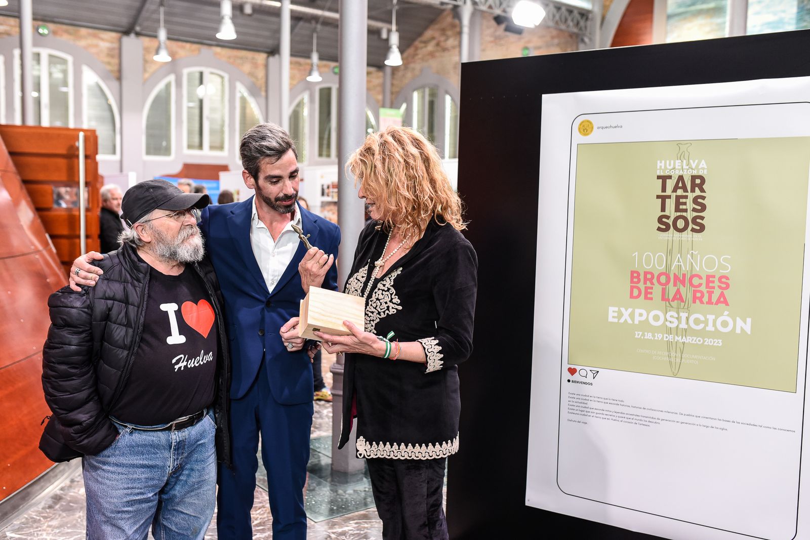 Imágenes de la inauguración de Huelva, el corazón de Tartessos. I Jornada patrimonial en el entorno de la Ría'