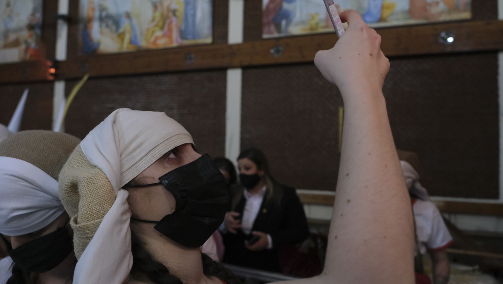 Fotogalería de la procesión de La Borriquita en Almería. Semana Santa 2022.