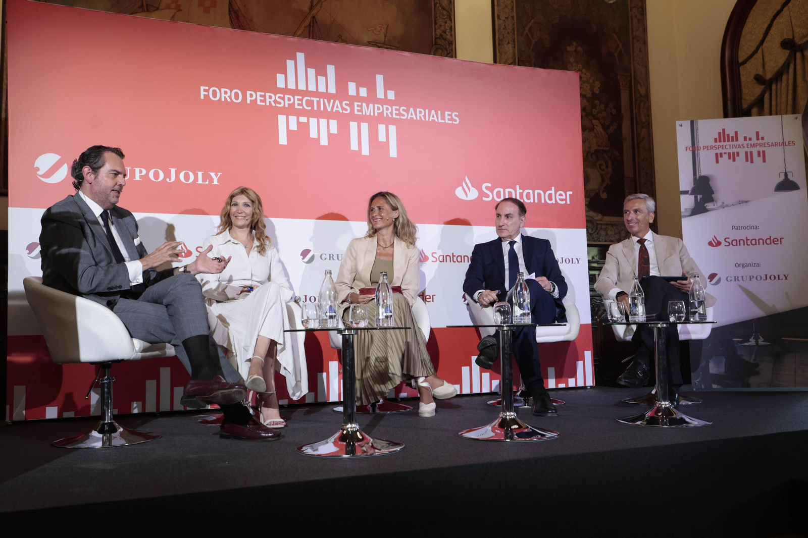 Las Imágenes del Foro Perspectivas Empresariales del  Banco Santander