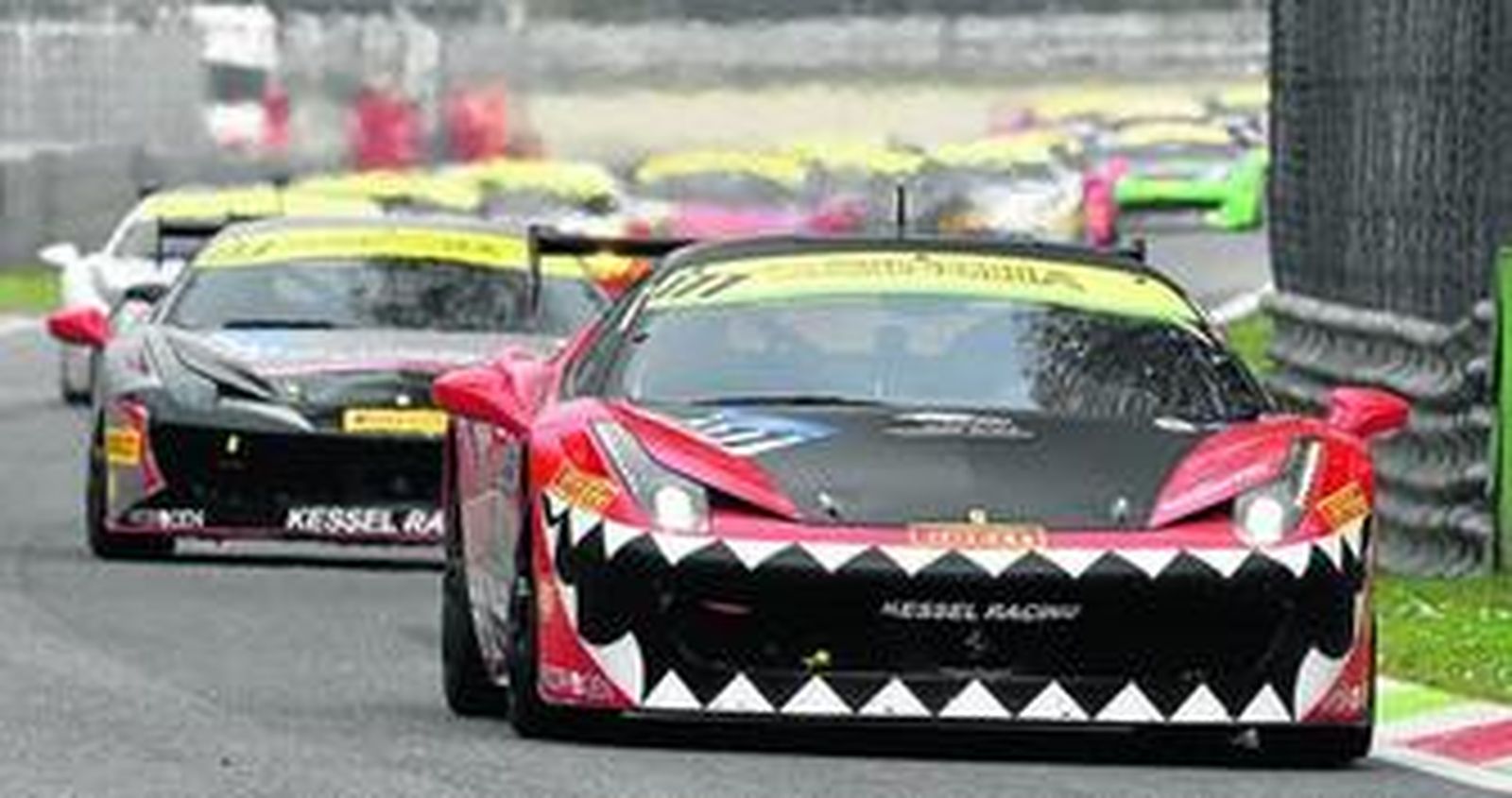 La Ferrari Challenge, que se disputa este fin de semana, llega por primera vez al Circuito de Jerez.