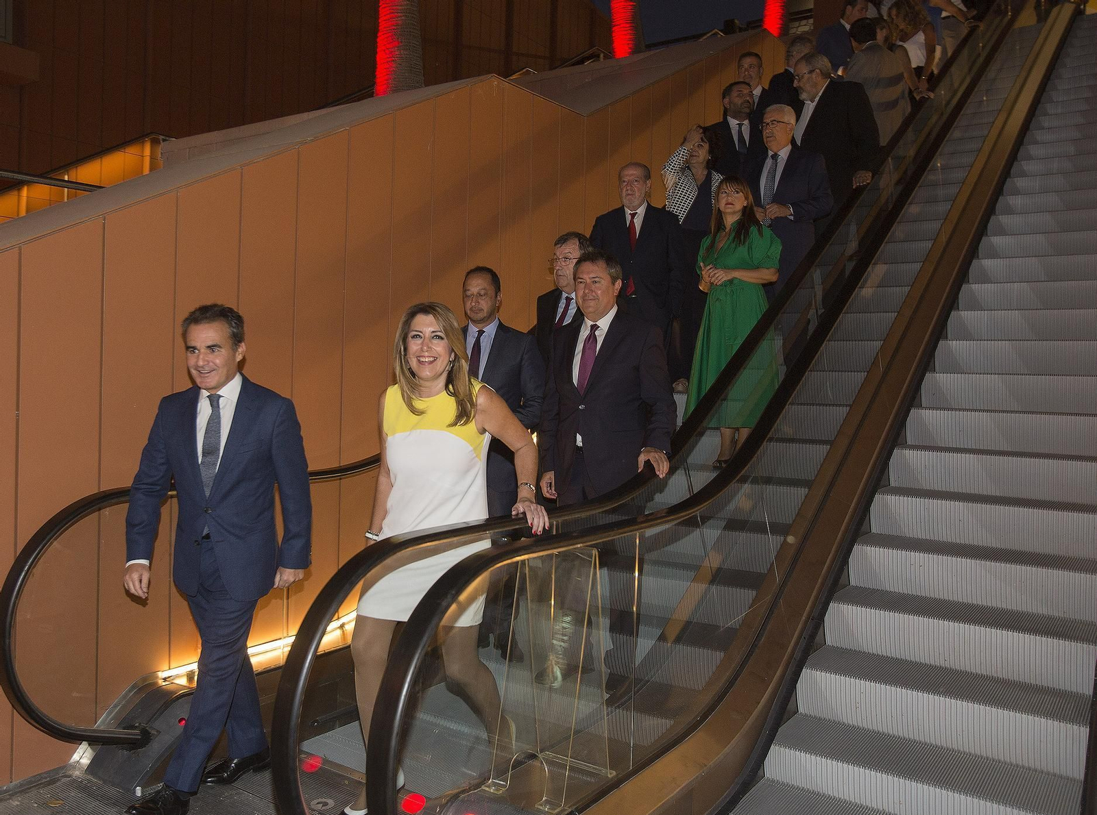 La inauguración del centro comercial Torre Sevilla, en imágenes