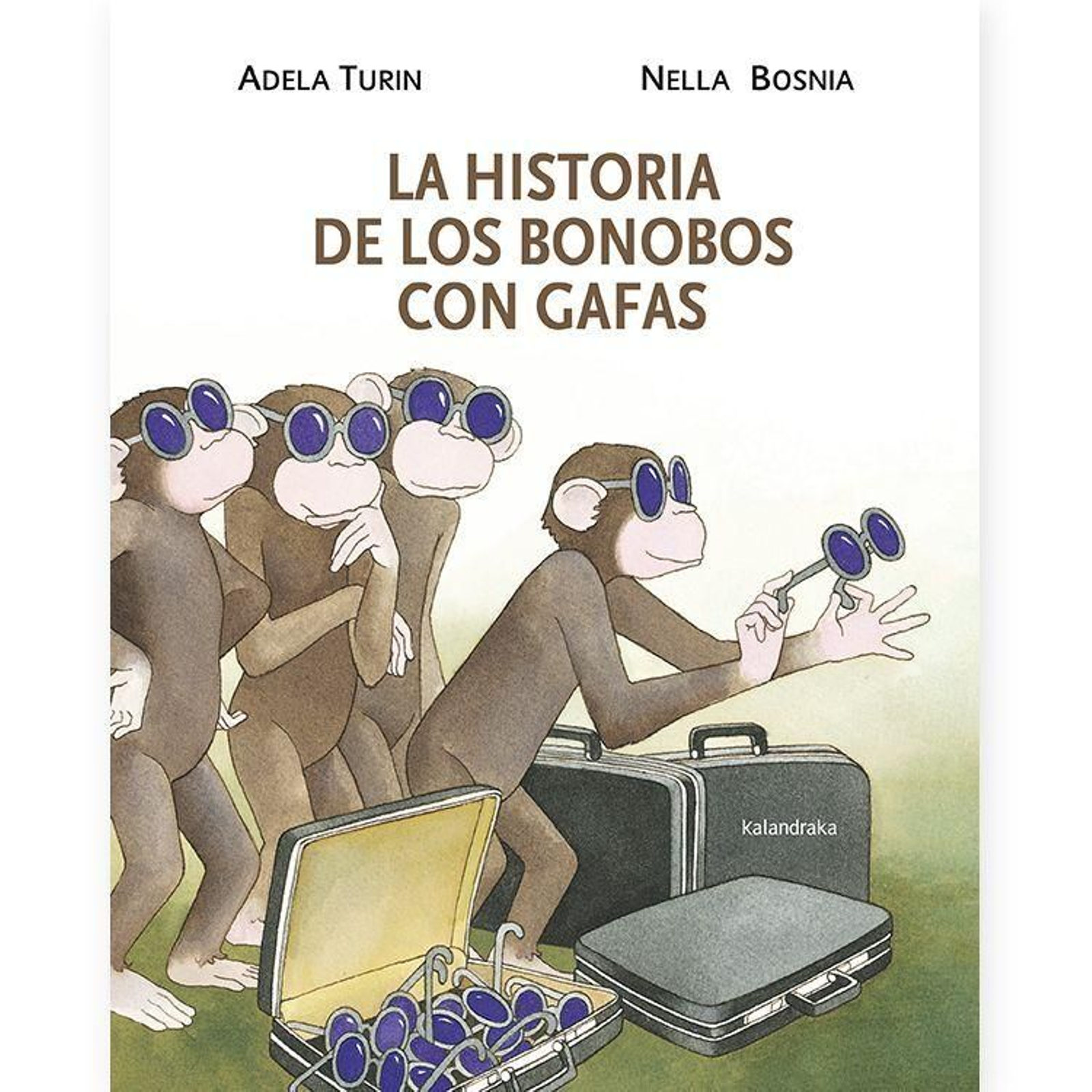 La historia de los bonobos con gafas.