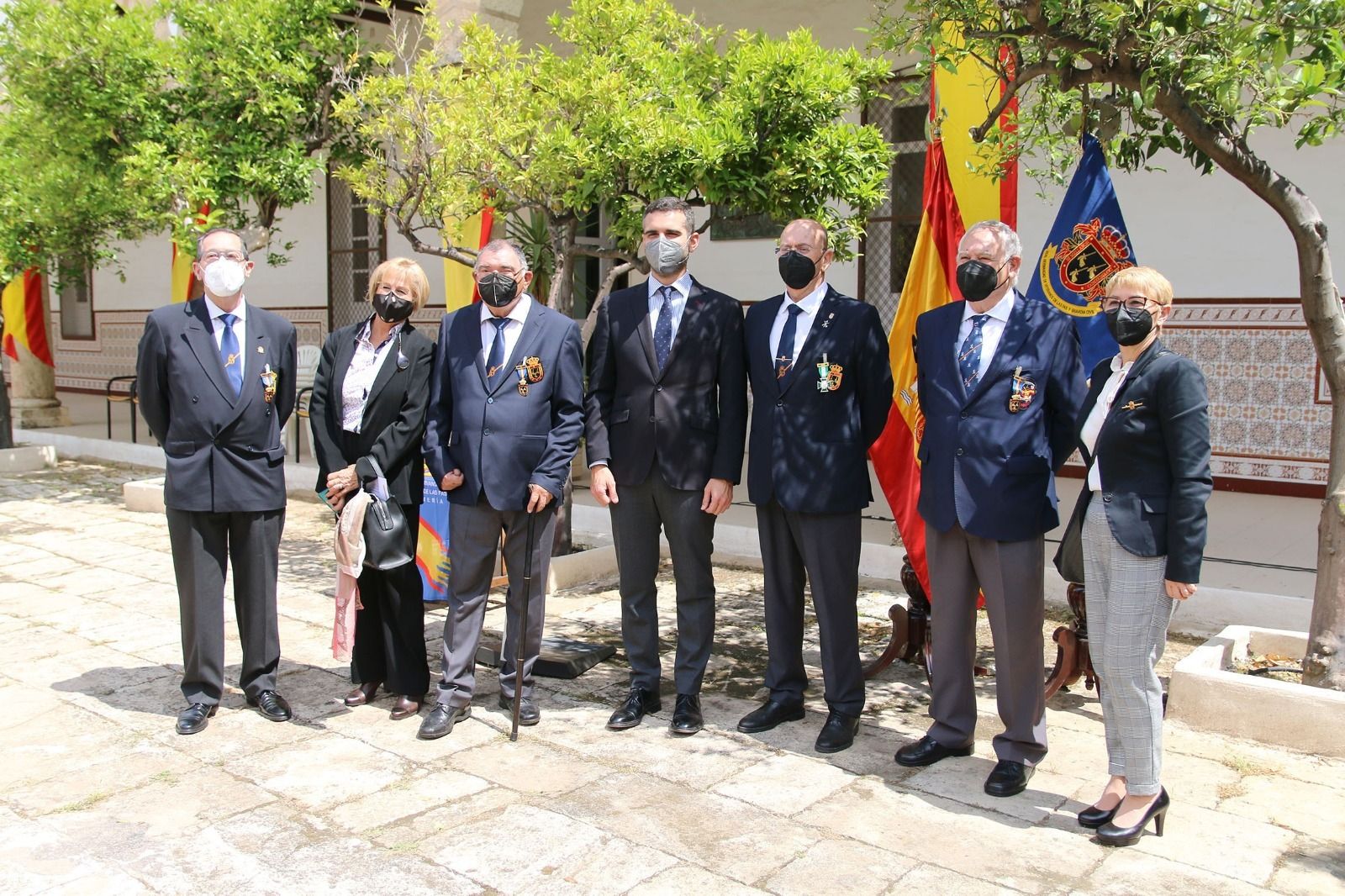 Los Veteranos de las Fuerzas Armadas y Guardia Civil celebran el día de San Hermenegildo