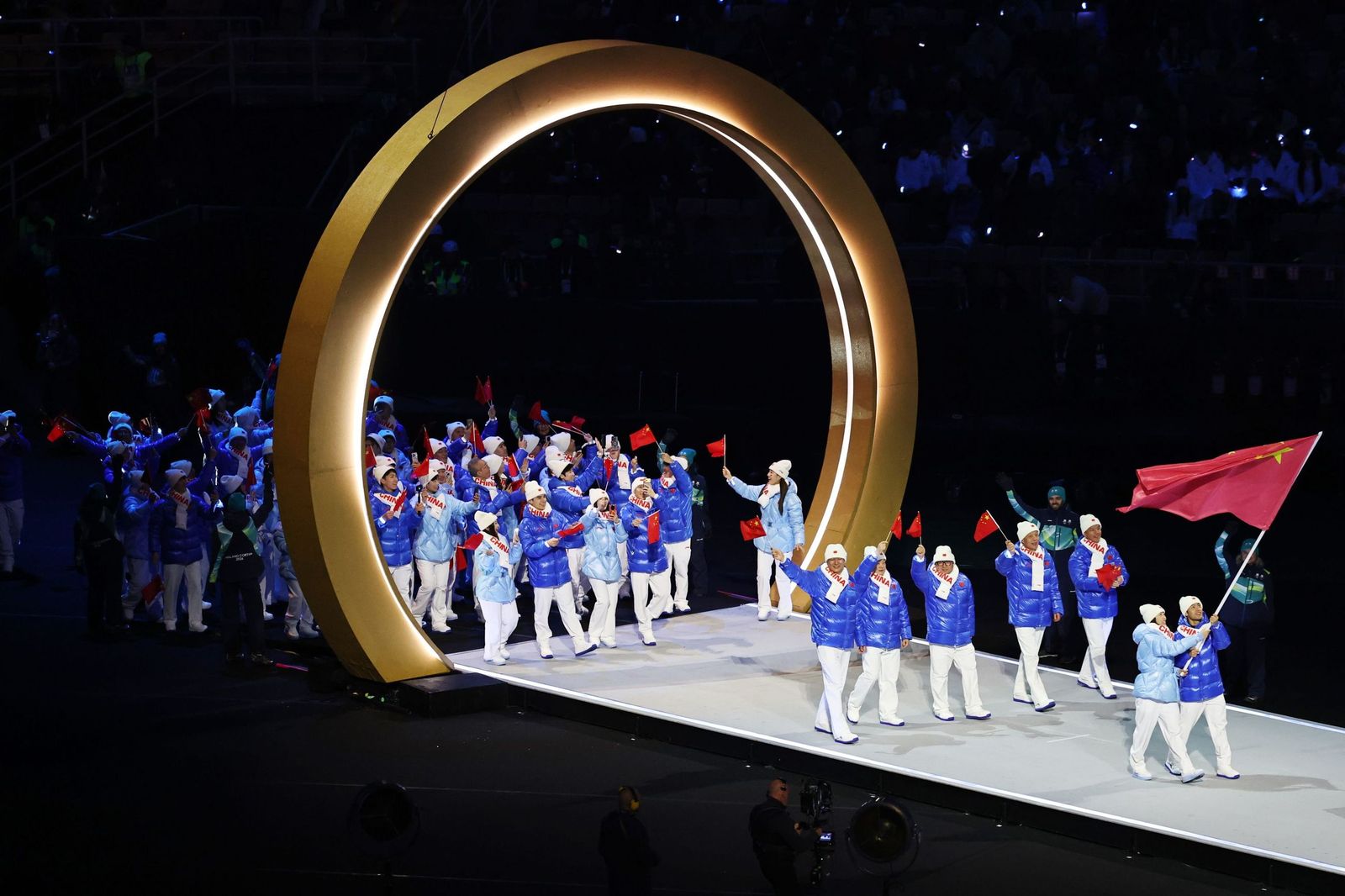 Las fotos de la inauguración de los Juegos Olímpicos de invierno de 2026
