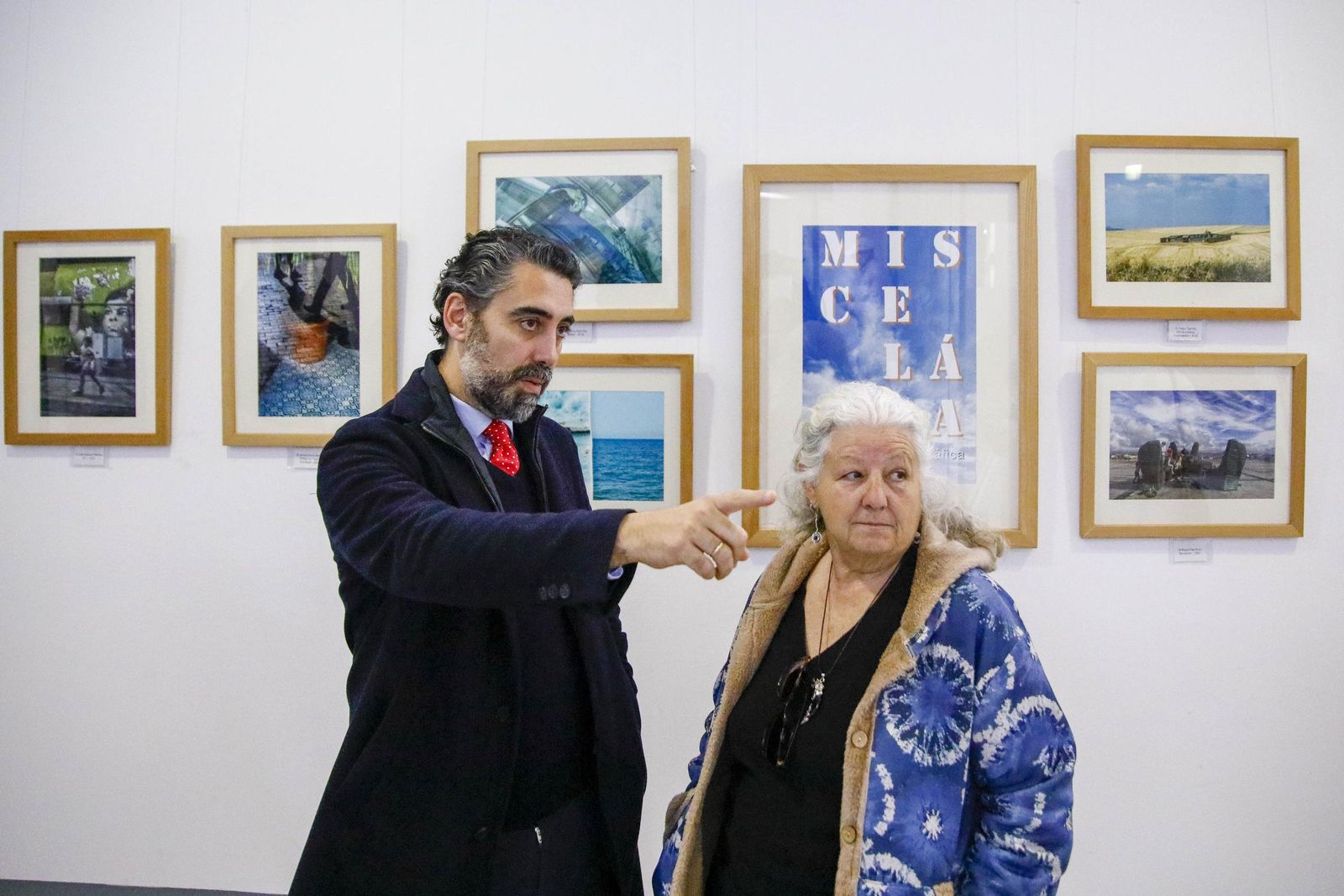 Imágenes de la inauguración de la exposición Miscelánea