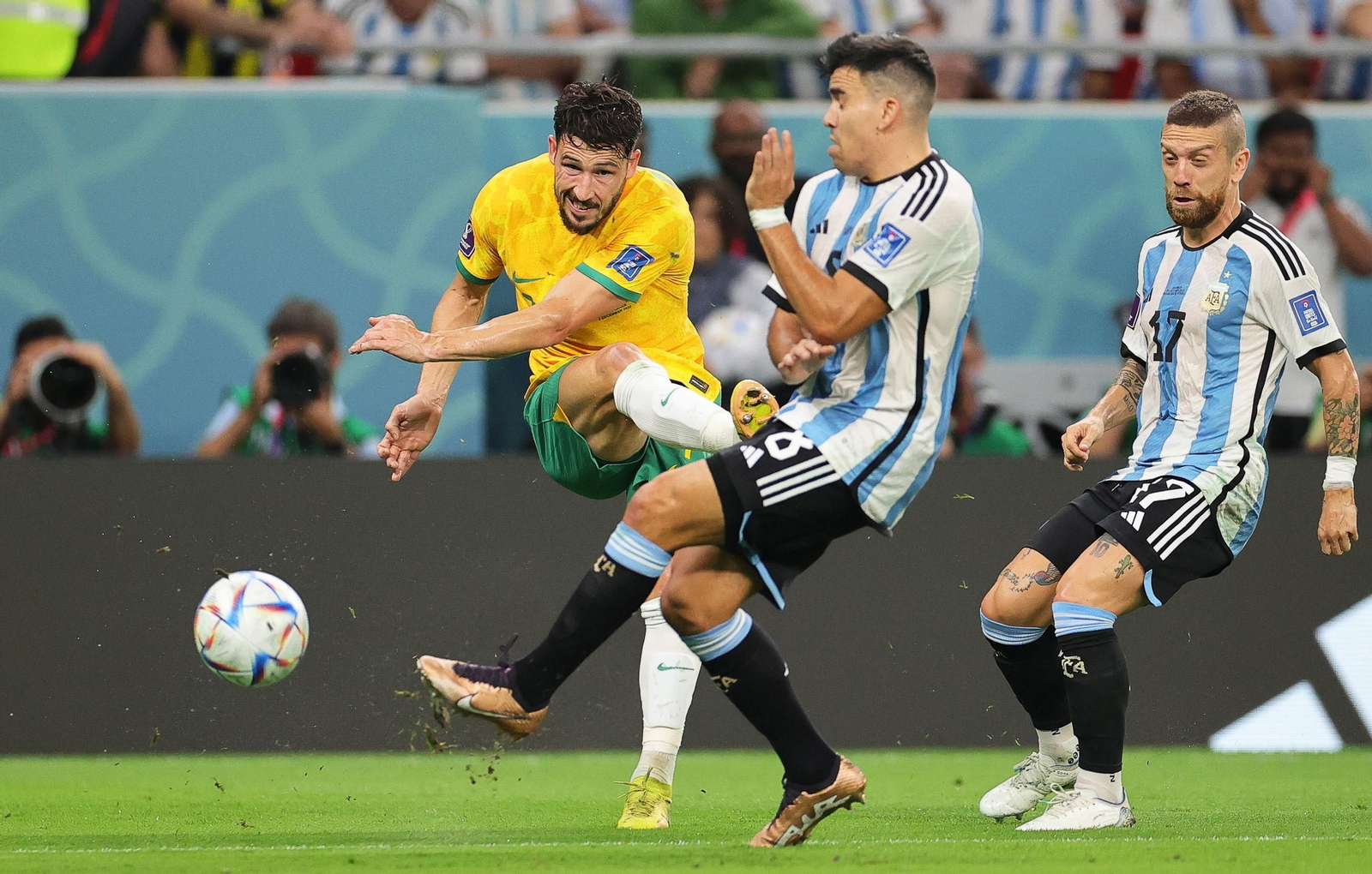 Las fotos del Argentina - Australia