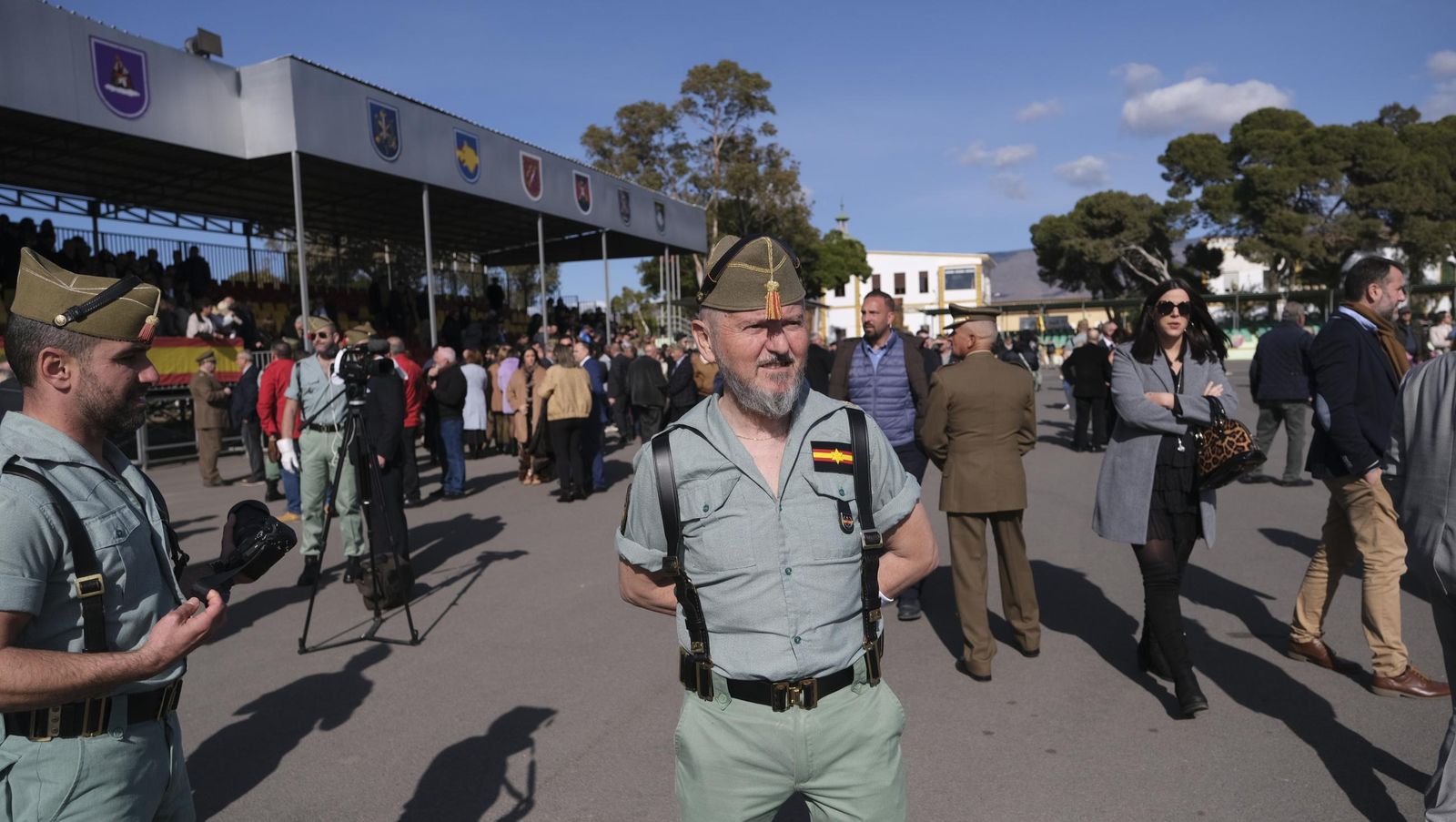 Conmemoración del Combate de Edchera en la Base Álvarez de Sotomayor de La Legión, en imágenes