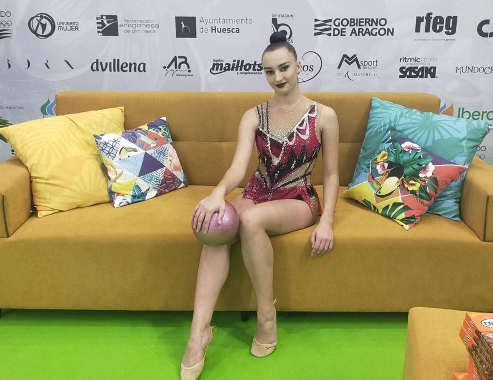 La ucraniana Anna Zaderia, cuarta en el Campeonato de España La ucraniana Anna Zaderia, cuarta en el Campeonato de España