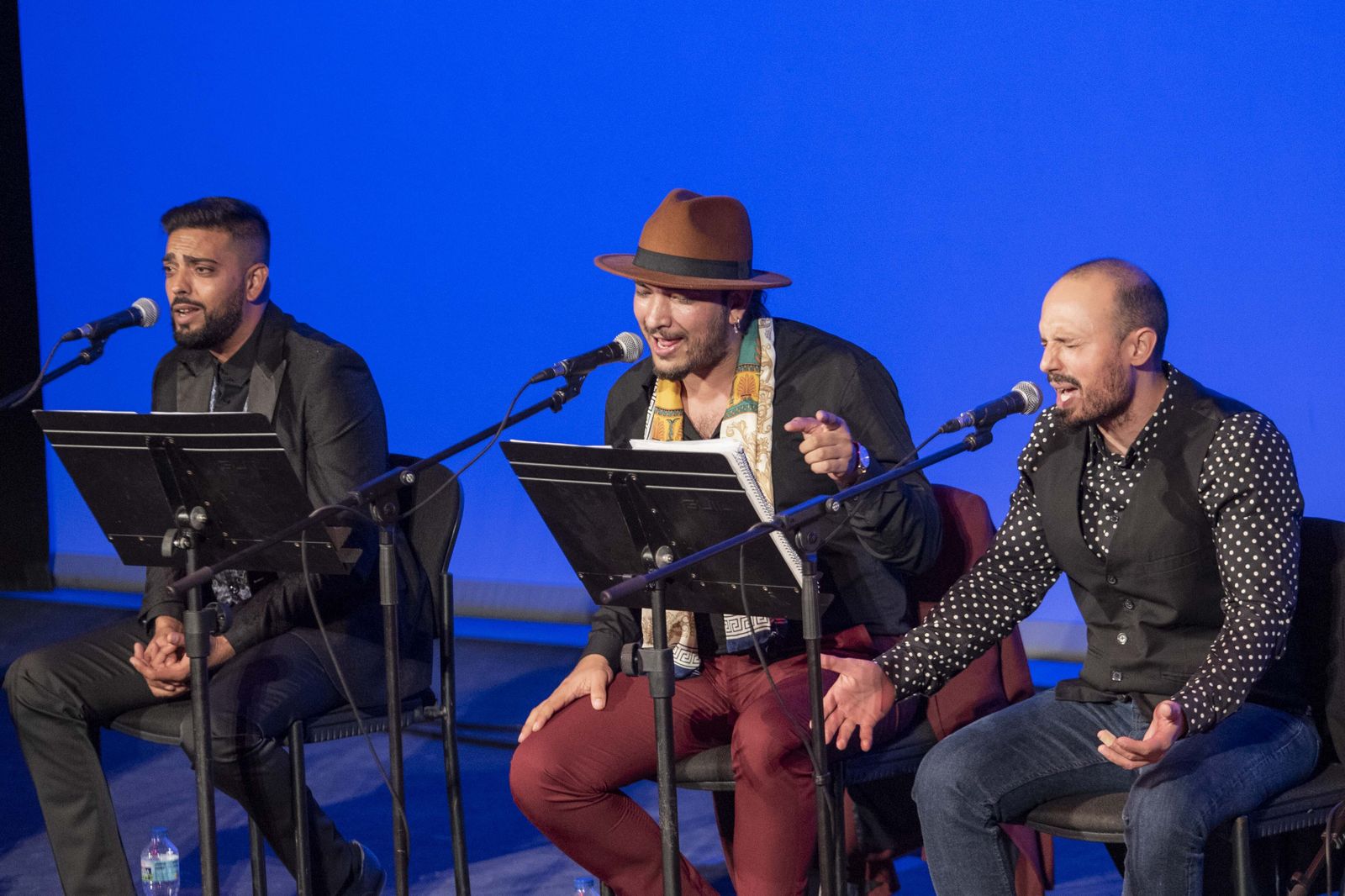 Actuación durante la zambomba flamenca del pasado año.