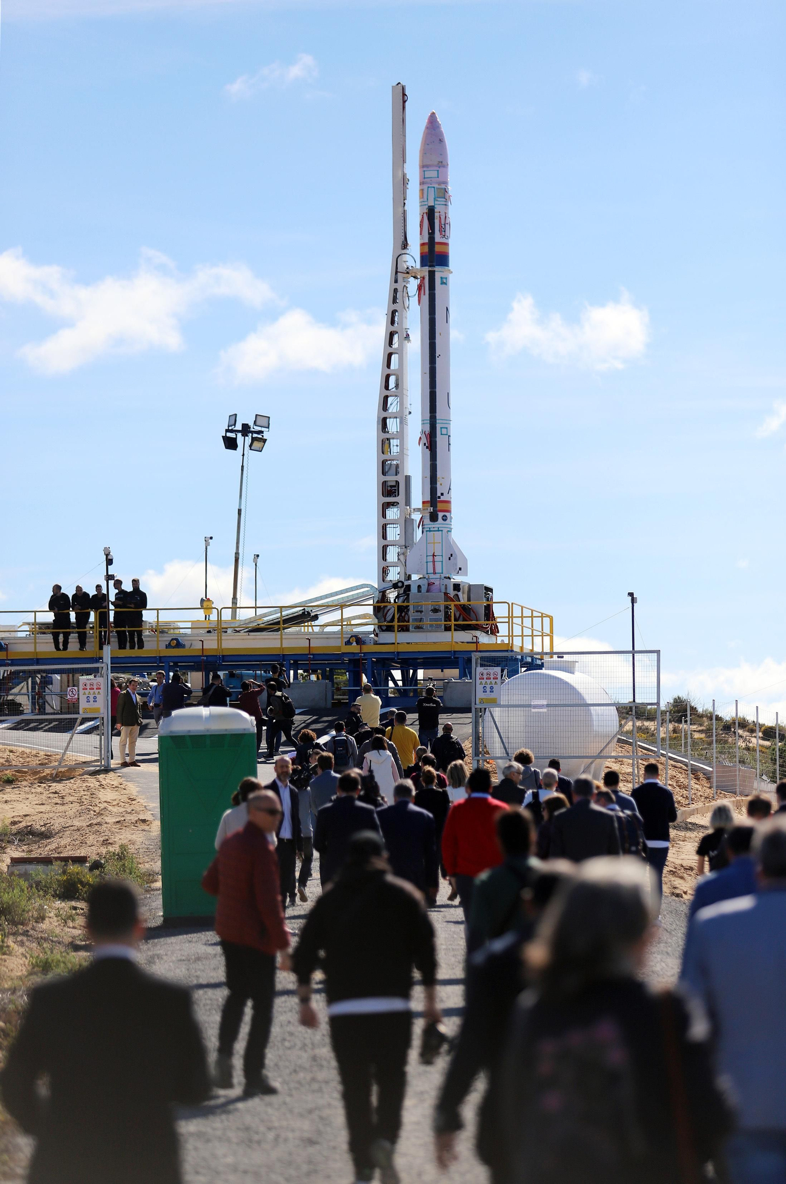 Imágenes del Cohete Miura 1