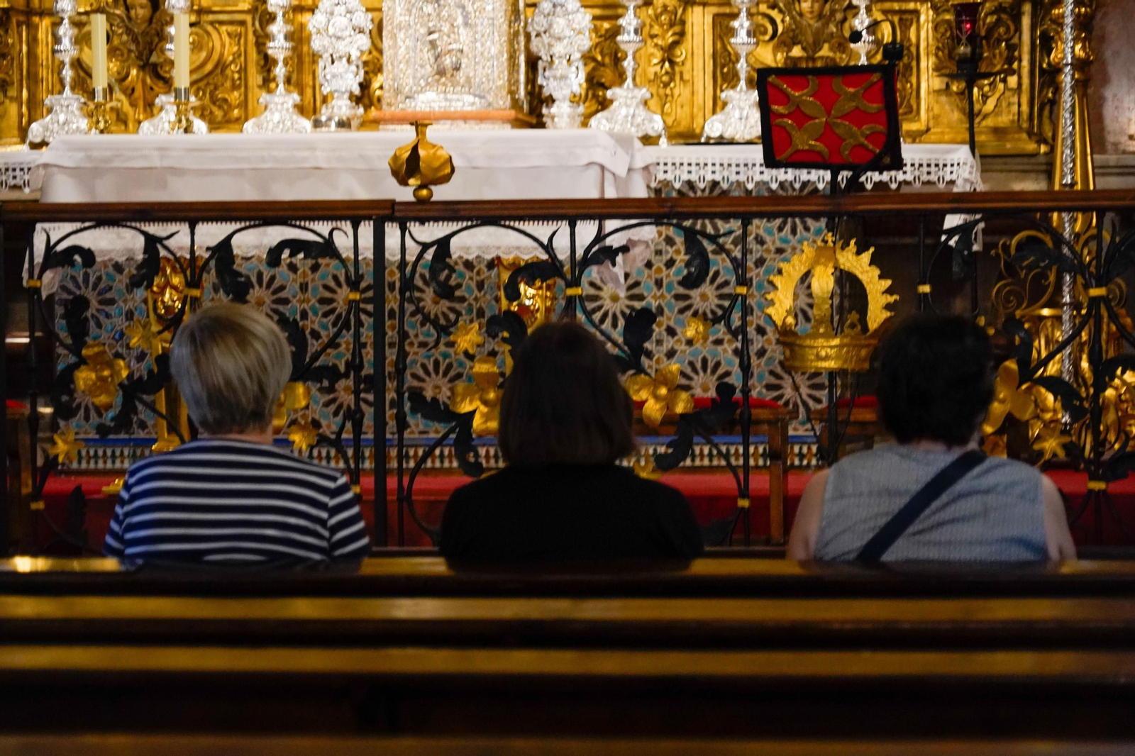 Imágenes del ambiente del Santuario de La Cinta el 23 de agosto