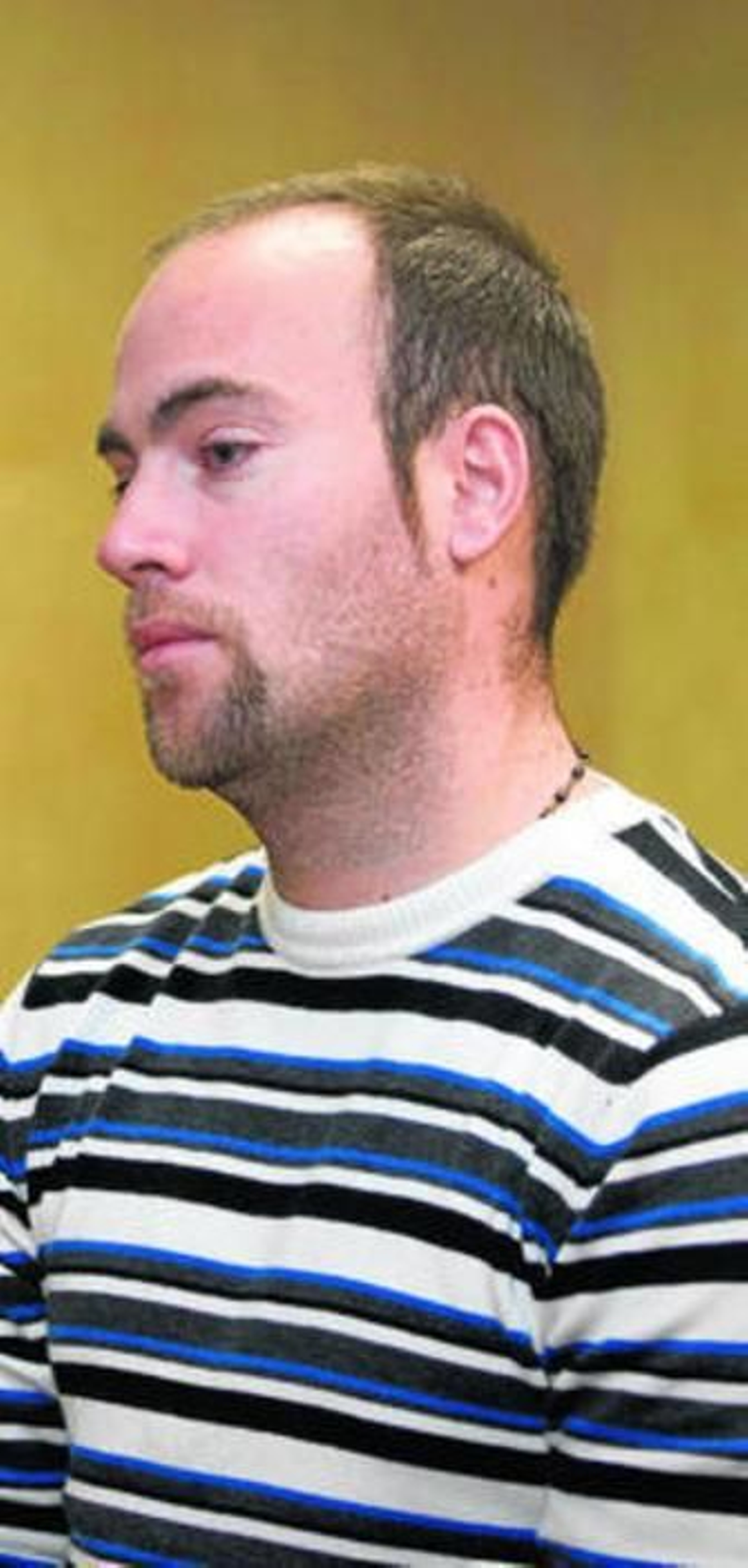 Jonathan Moya, durante un juicio previo al actual.