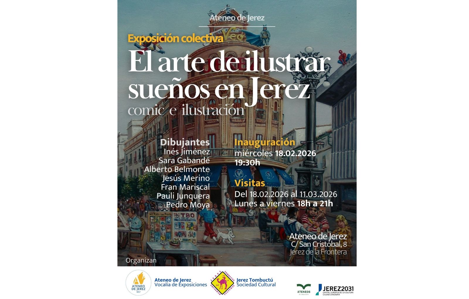 Cartel de la muestra.