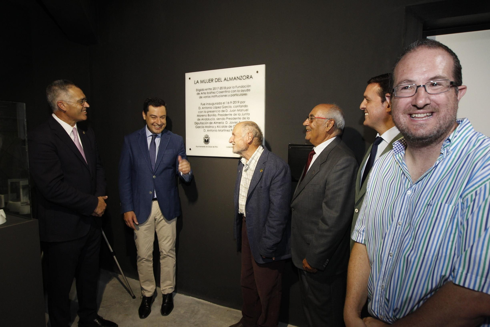 Inauguración escultura 'La Mujer del Almanzora'. Olula del Río