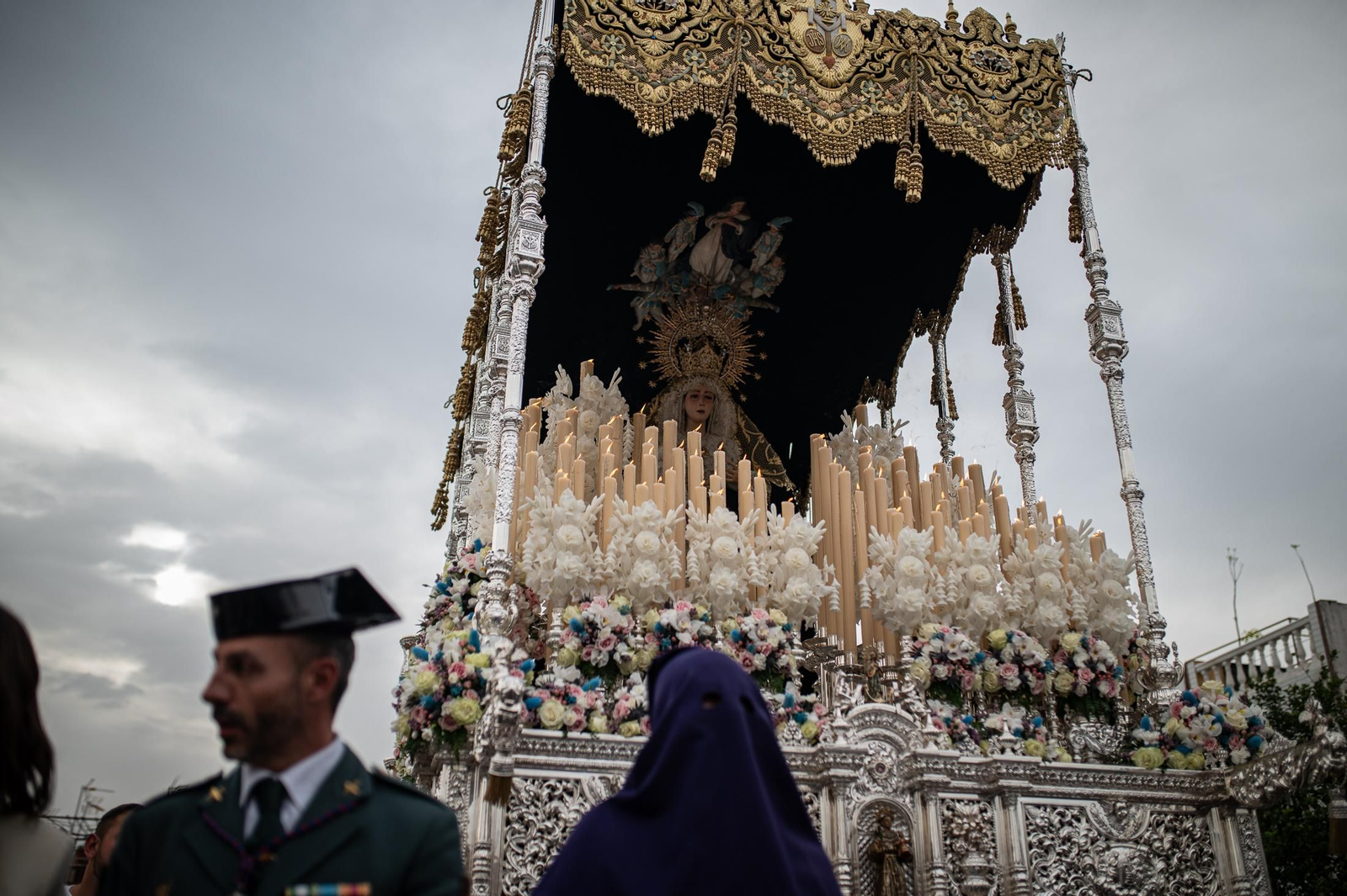 Las imágenes de la Hermandad de los Dolores de Torreblanca en la Semana Santa de Sevilla 2024