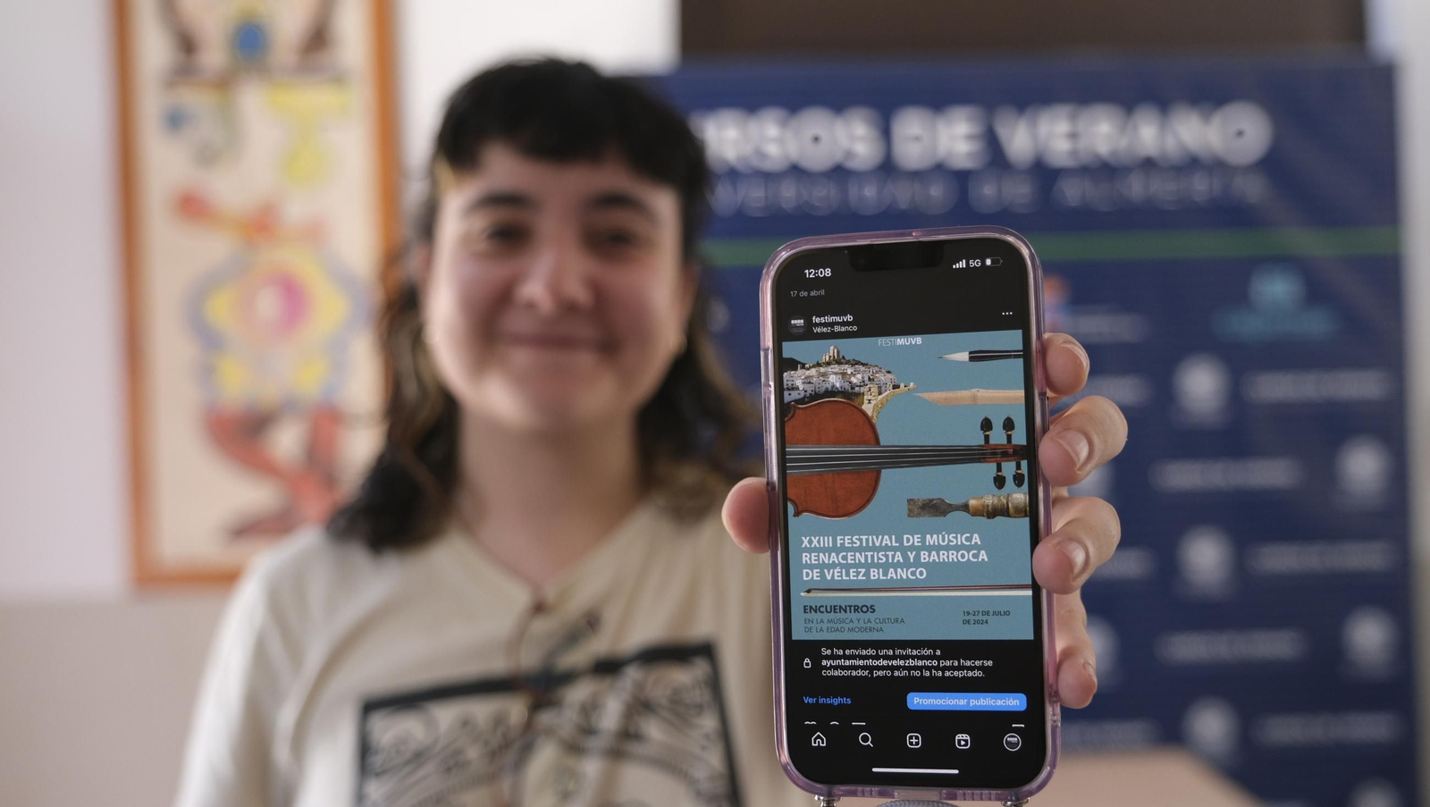 El día a día de los voluntarios en el Festival de Vélez Blanco, en imágenes