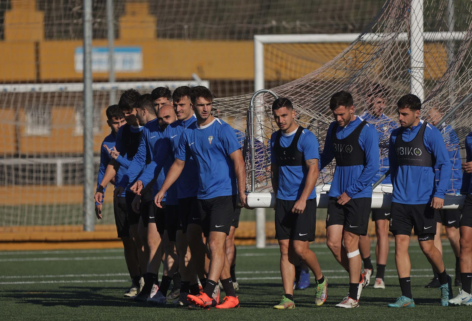 Fotos del entrenamiento del Algeciras CF previo a la visita del Yeclano al Nuevo Mirador