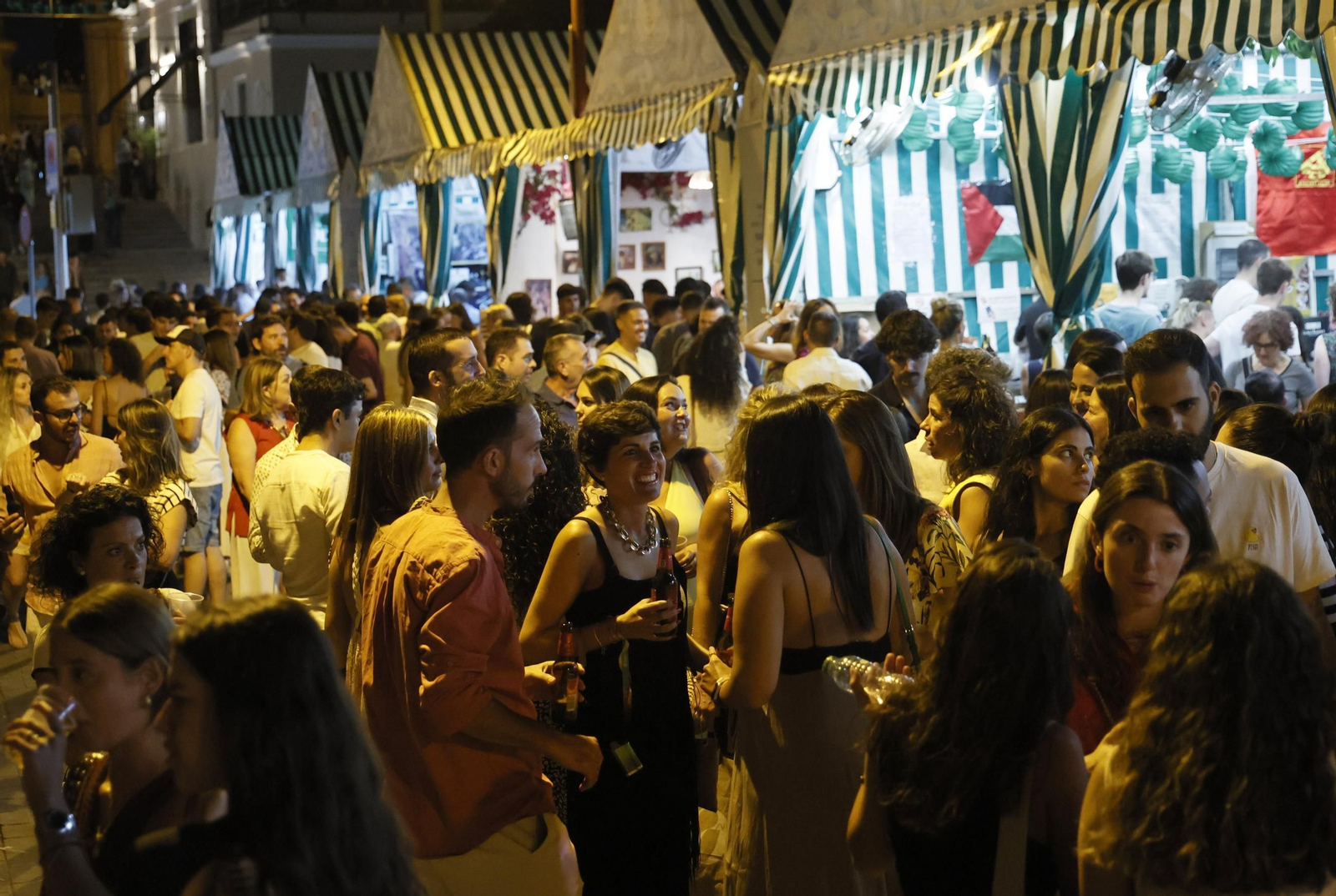 Las fotos de la primera noche de la Velá de Santa Ana