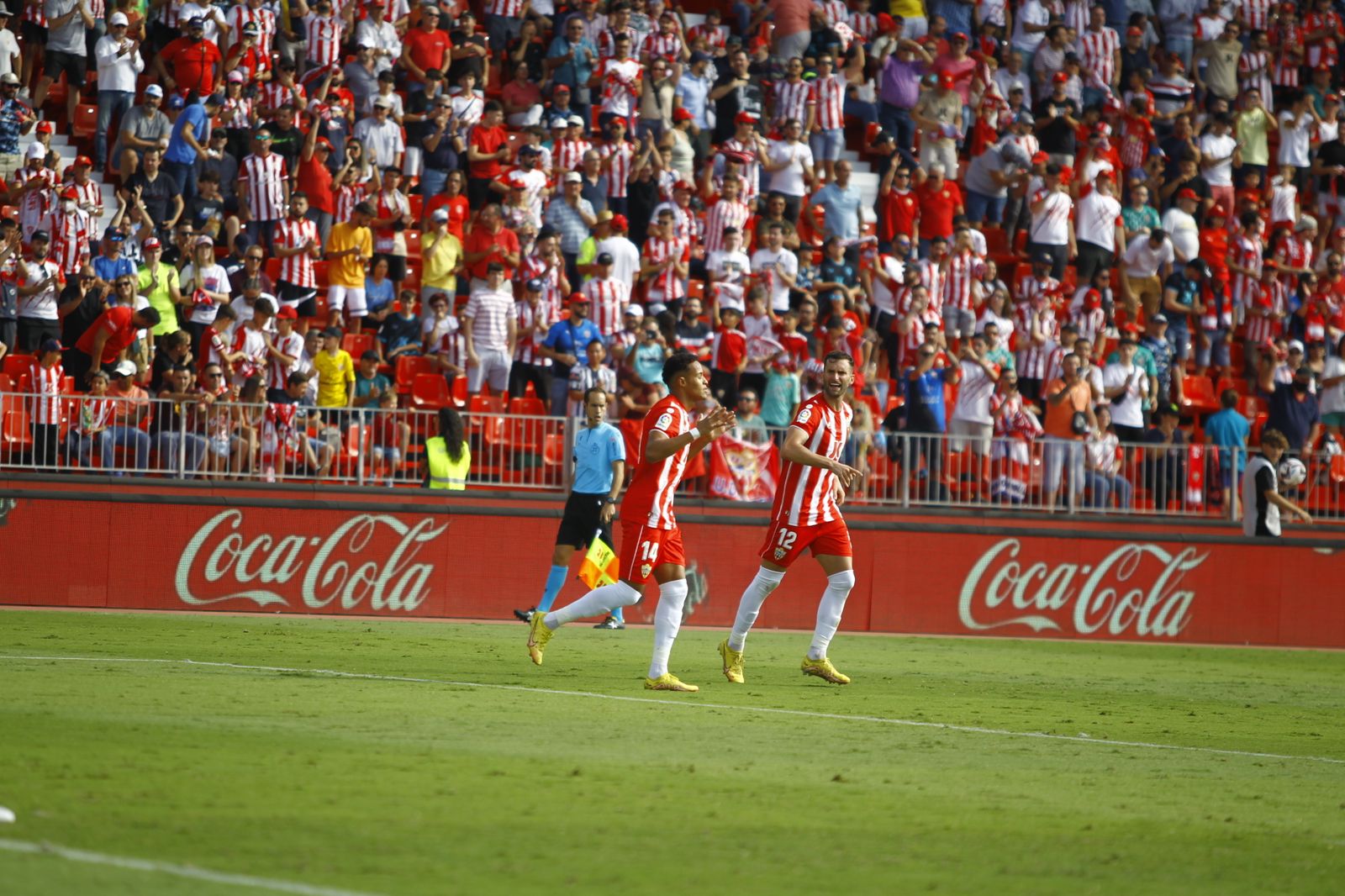 Fotogalería del partido U.D. Almería-R.C. Celta de Vigo