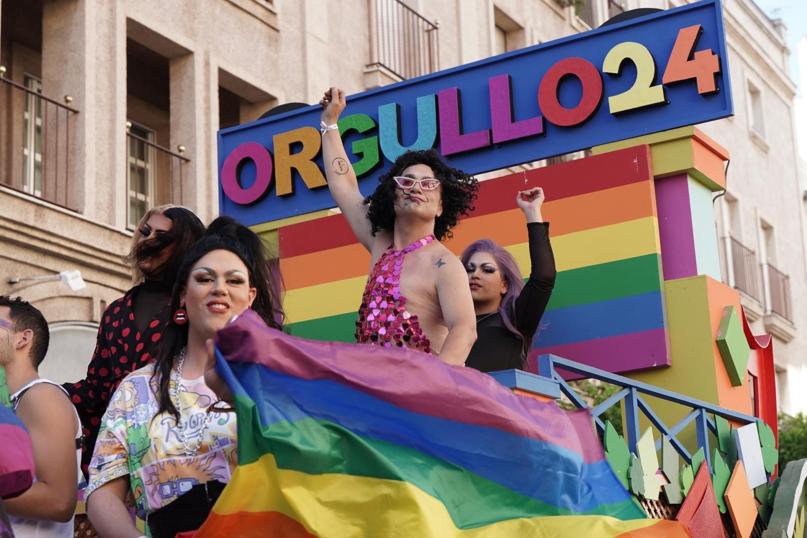 Manifestación por el Orgullo 2024 en Jerez