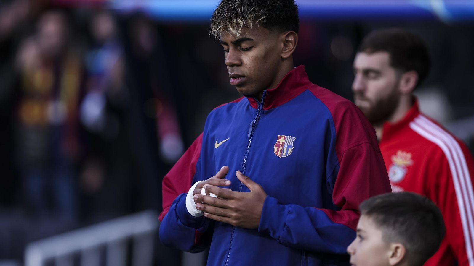 Las fotos del Barcelona-Benfica